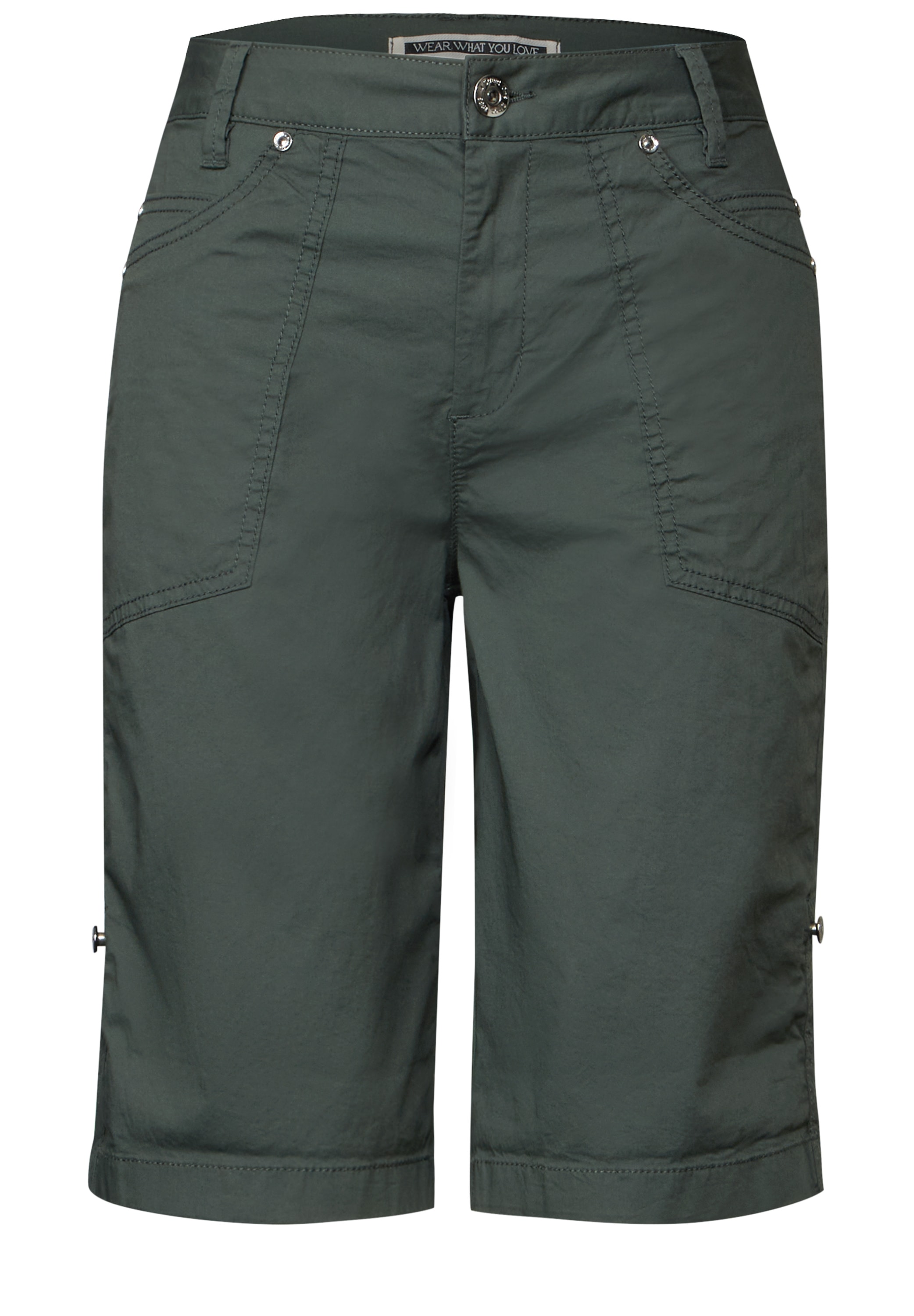 STREET ONE Bermudas »Style Yulius«, mit Turn-Up