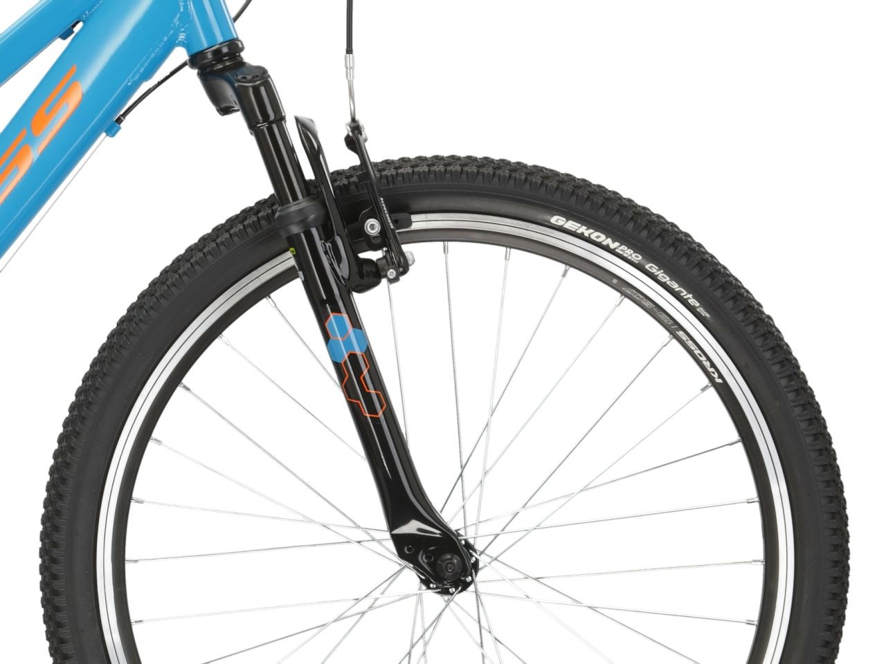 Kross Kinderfahrrad »KROSS Kinderad 24" Hexagon JR 1.0 Blau 8 Gänge« 8 Gang Shimano TOURNEY TX800 Schaltwerk Kettenschaltung