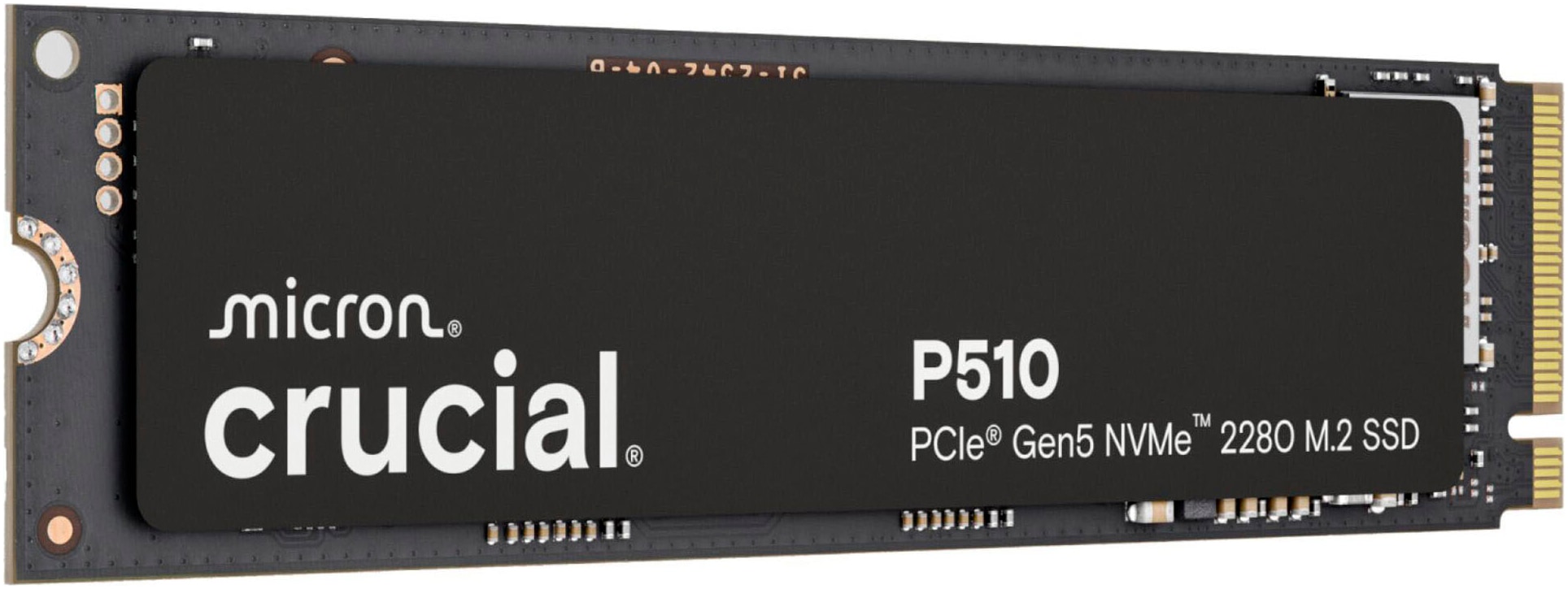 Crucial SSD-Festplatte »P510 Gen5 2280 2TB« 2000 GB Anschluss M.2 (2880)