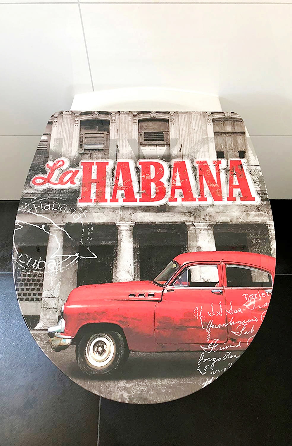 ADOB WC-Sitz »Habana«, Absenkautomatik, zur Reinigung auf Knopfdruck abnehmbar