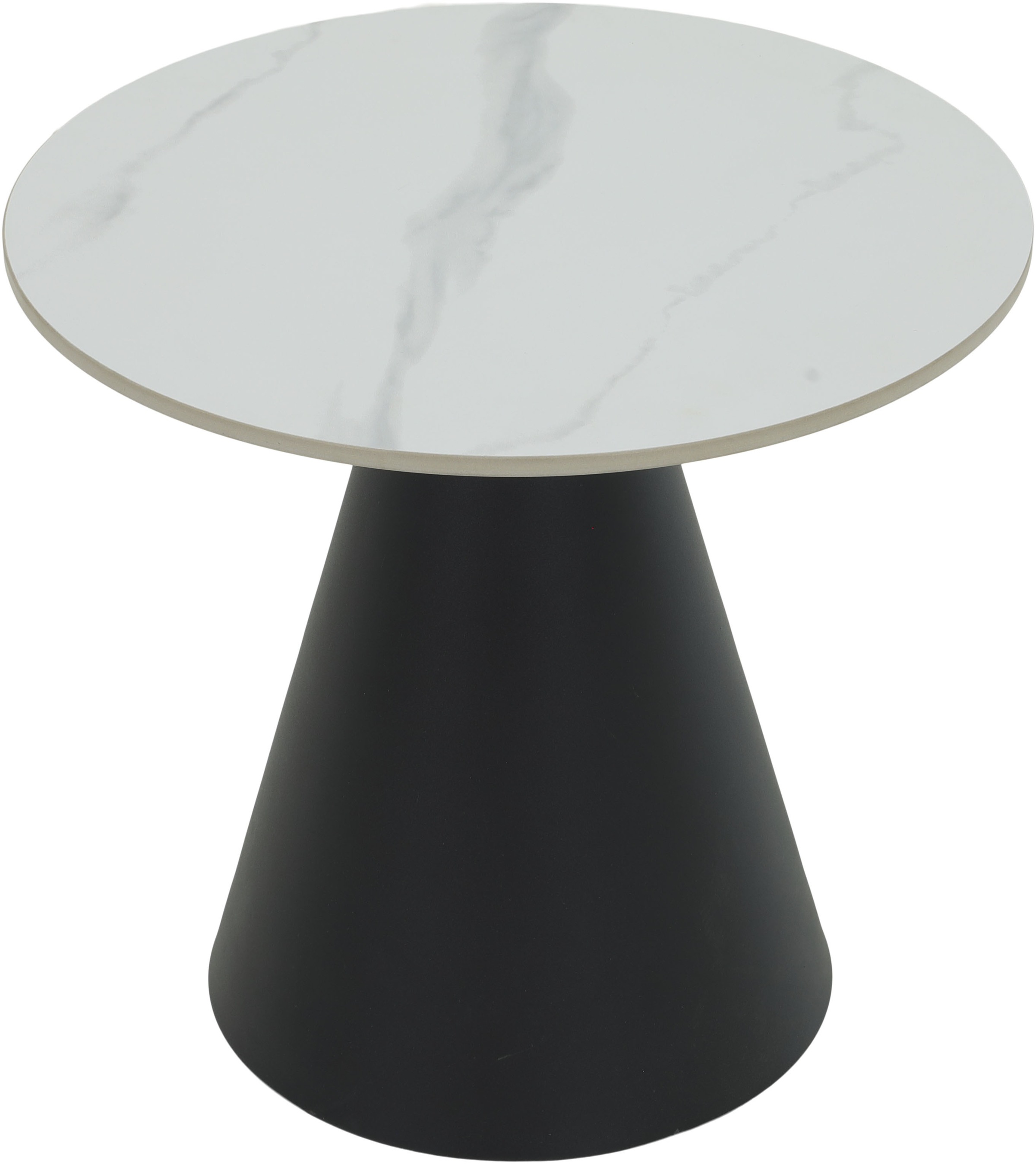 HELA Couchtisch »DUSTIN«, (Set, 2 St.), 2er Set Couchtisch; rund; Sintered Stone; Gestell kegelförmig