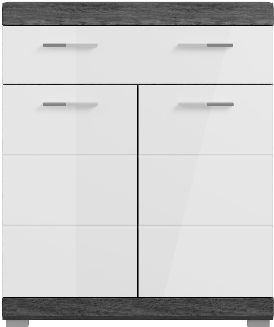 INOSIGN Unterschrank »Siena, Breite 74cm, 2 Tür, 1 Schubkasten, 2 Fächer, MDF-Front«, in verschiedenen Farben erhältlich, Badmöbel, Badschrank, Kommode, Bad