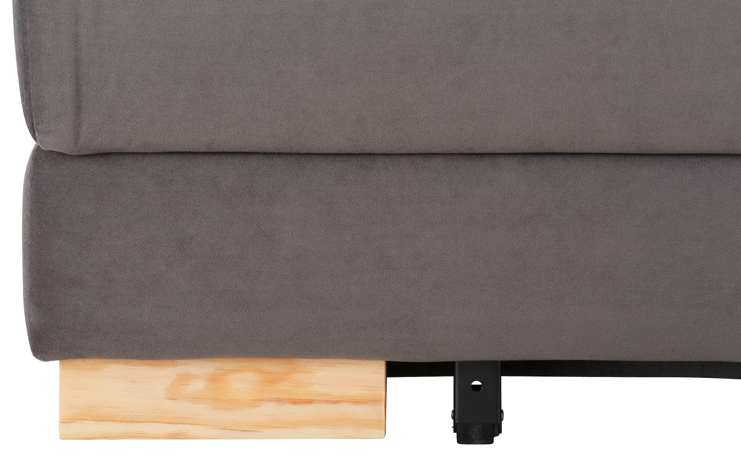 INOSIGN Schlafsofa »Berlin«, Dauerschläfer mit Boxspringfederung, Bettfunktion und Bettkasten