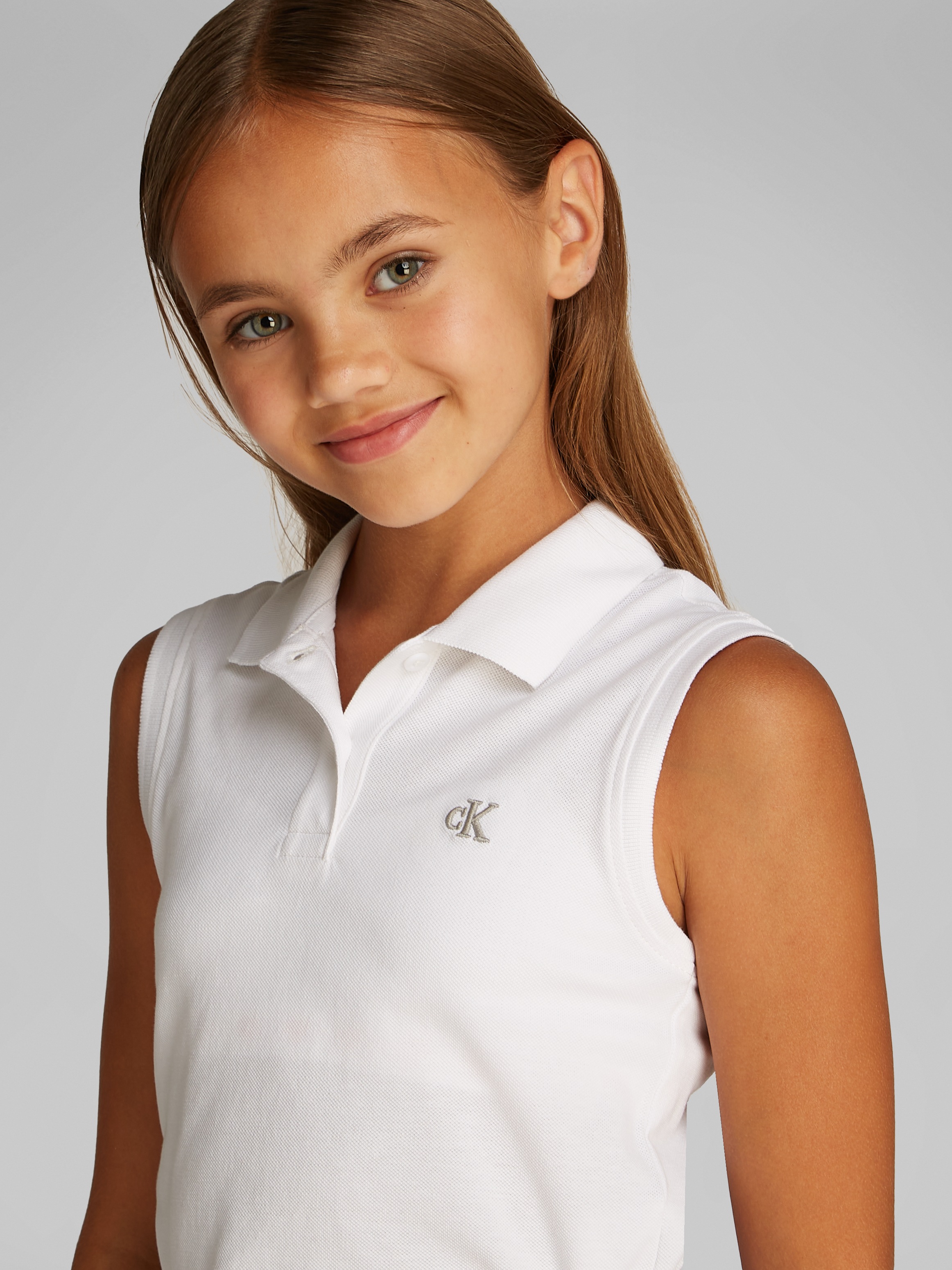 CALVIN KLEIN JEANS Shorts »METALLIC CK SHORTS« mit glänzendem Logo Purple 4 (104) - N-Gr N-Gr 4 (104) Kurze Shorts von CALVIN KLEIN