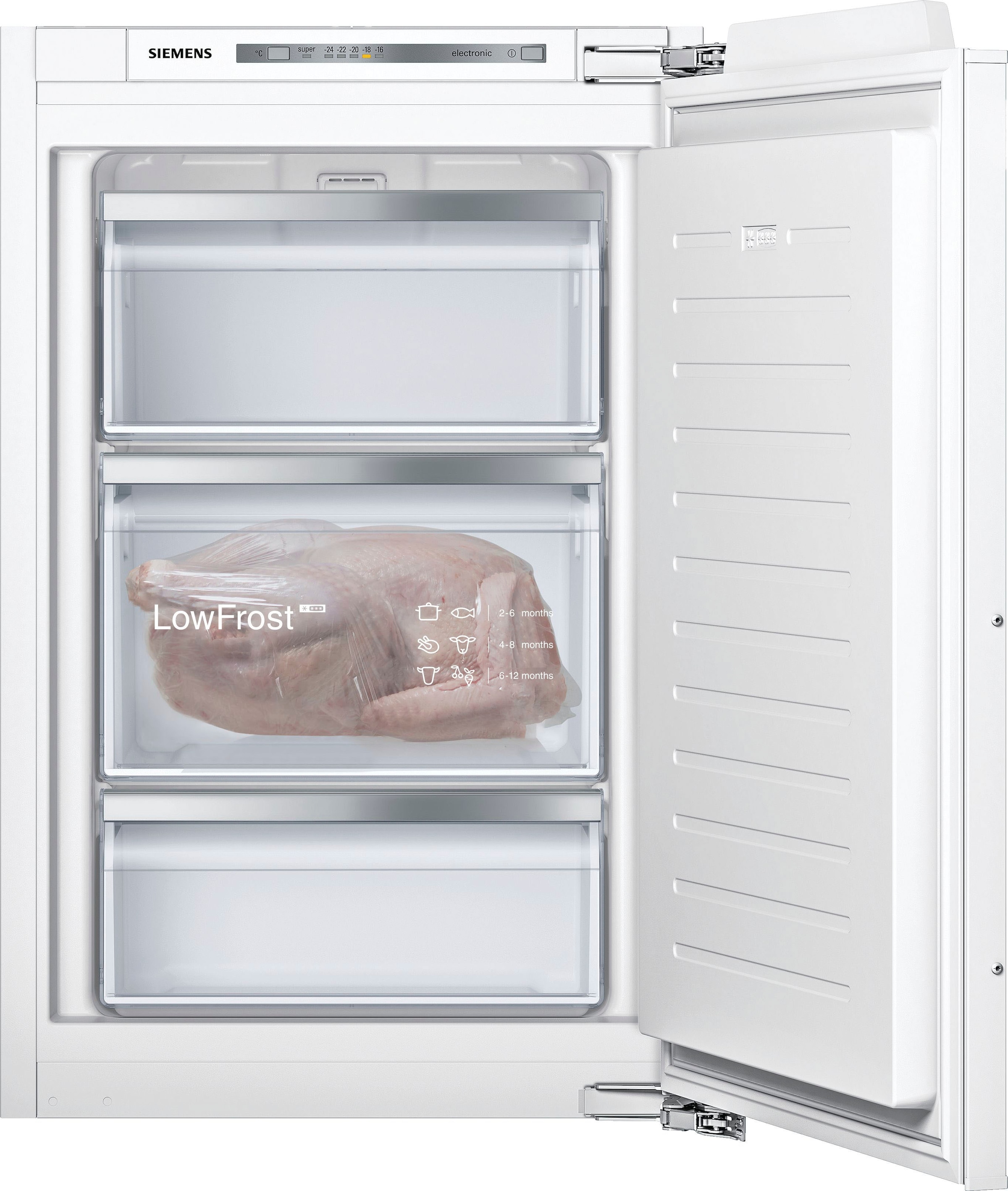 SIEMENS Einbaugefrierschrank iQ500 »GI11VADC0«, 71,2 cm hoch, 56 cm breit günstig online kaufen