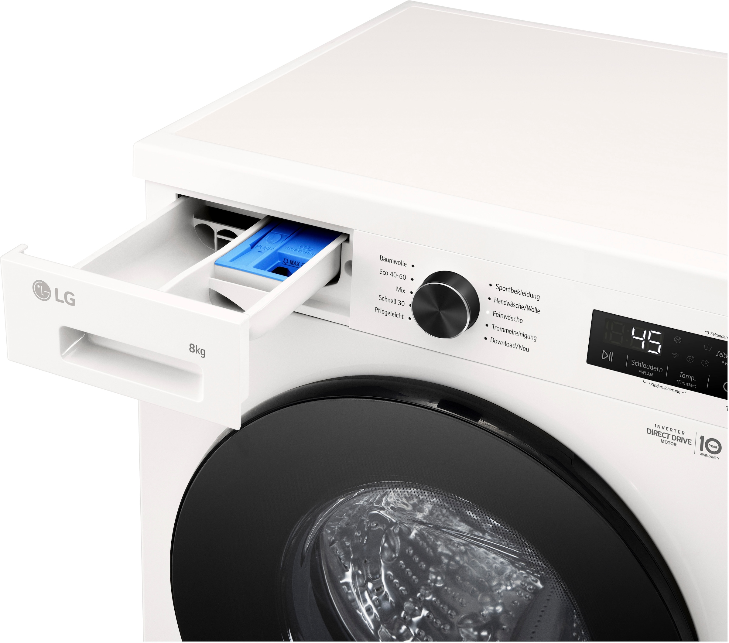LG Waschmaschine VB »F4WB308Y«, 8 kg, 1400 U/min