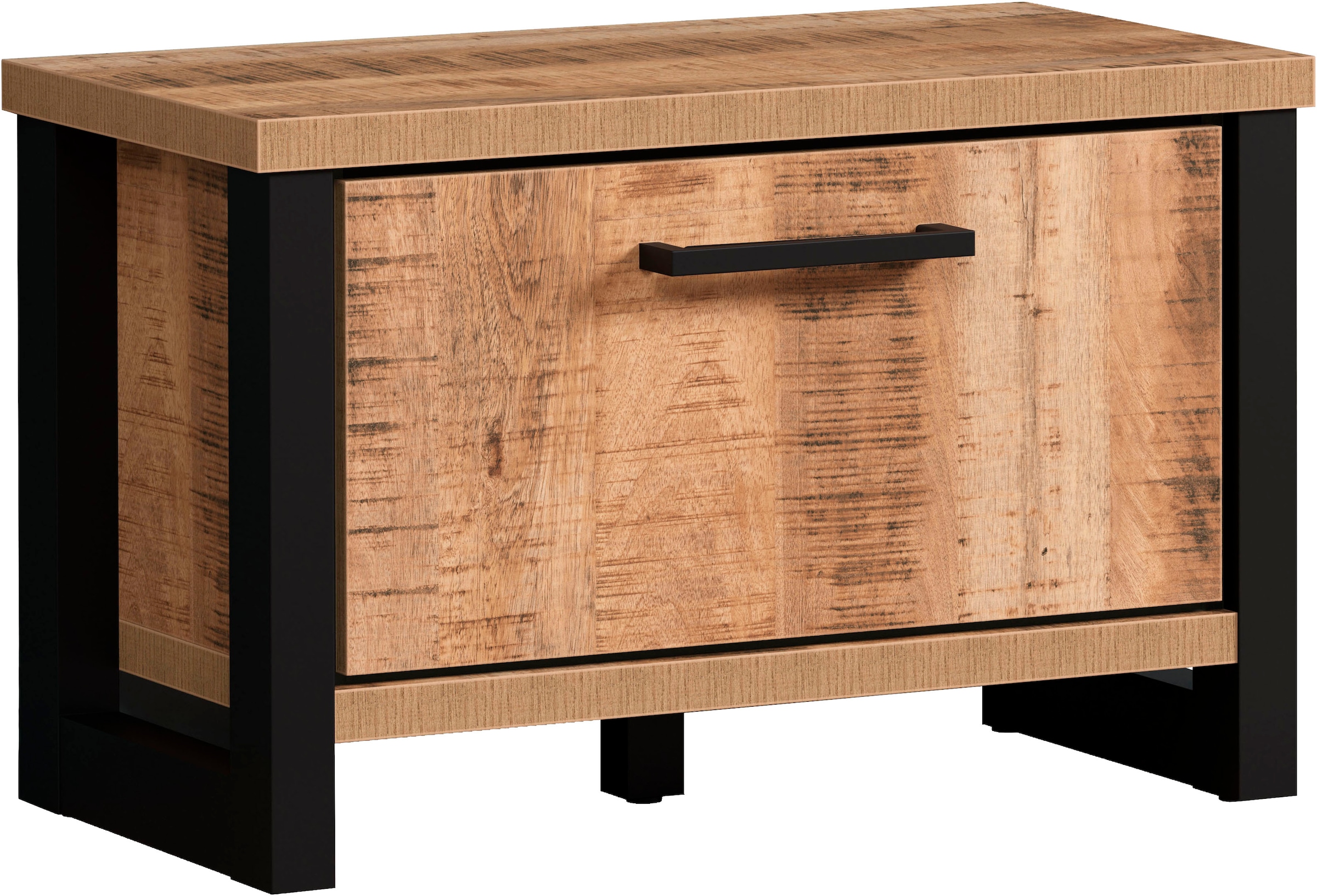 Home affaire Sitzbank »Elda«, (1 St.), Sitzbank mit 1 Gasdruckdämpfer Klappe – (B/T/H) 73/39/47 cm