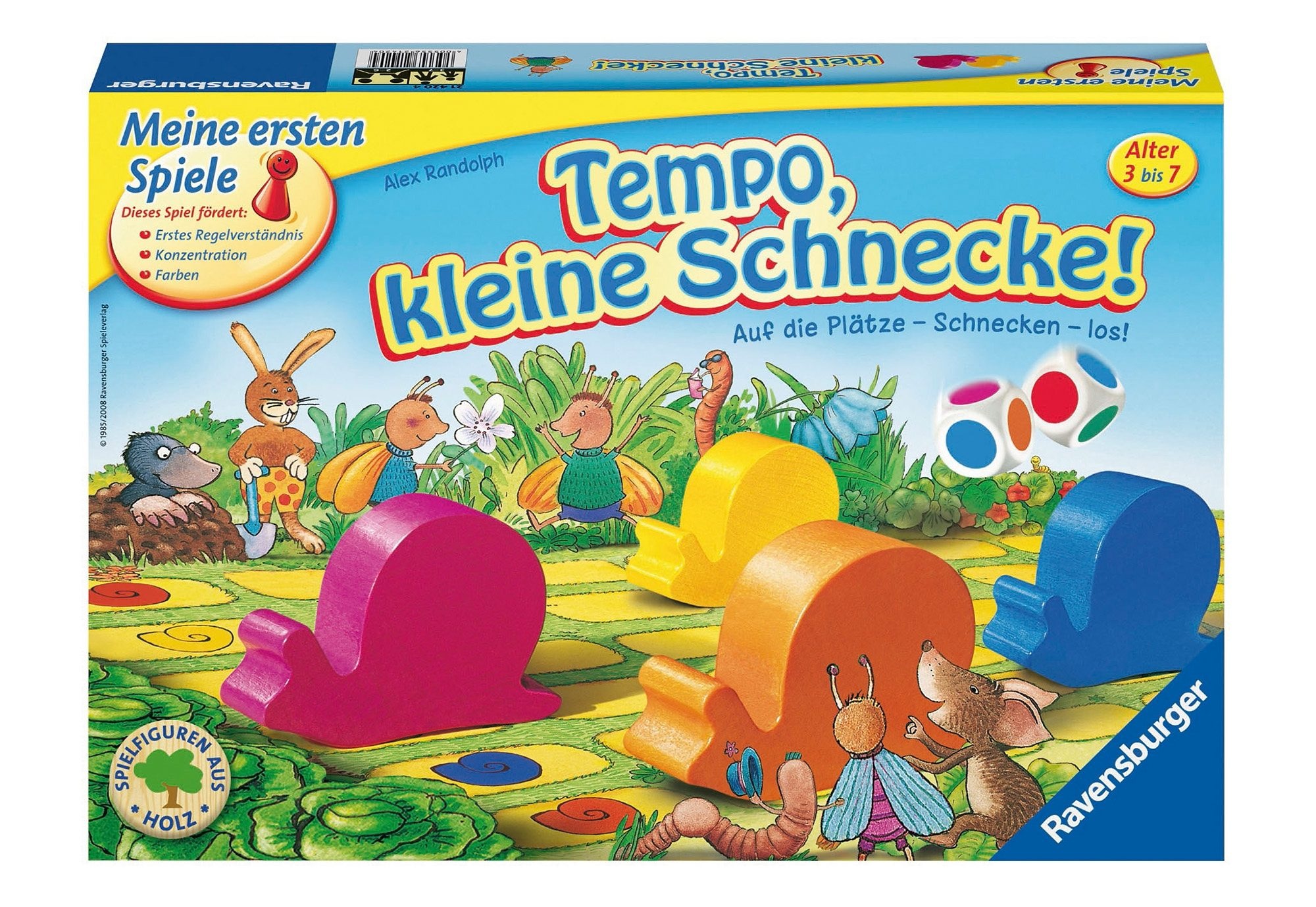 Spiel »Tempo, kleine Schnecke!«, Made in Europe, FSC® - schützt Wald - weltweit