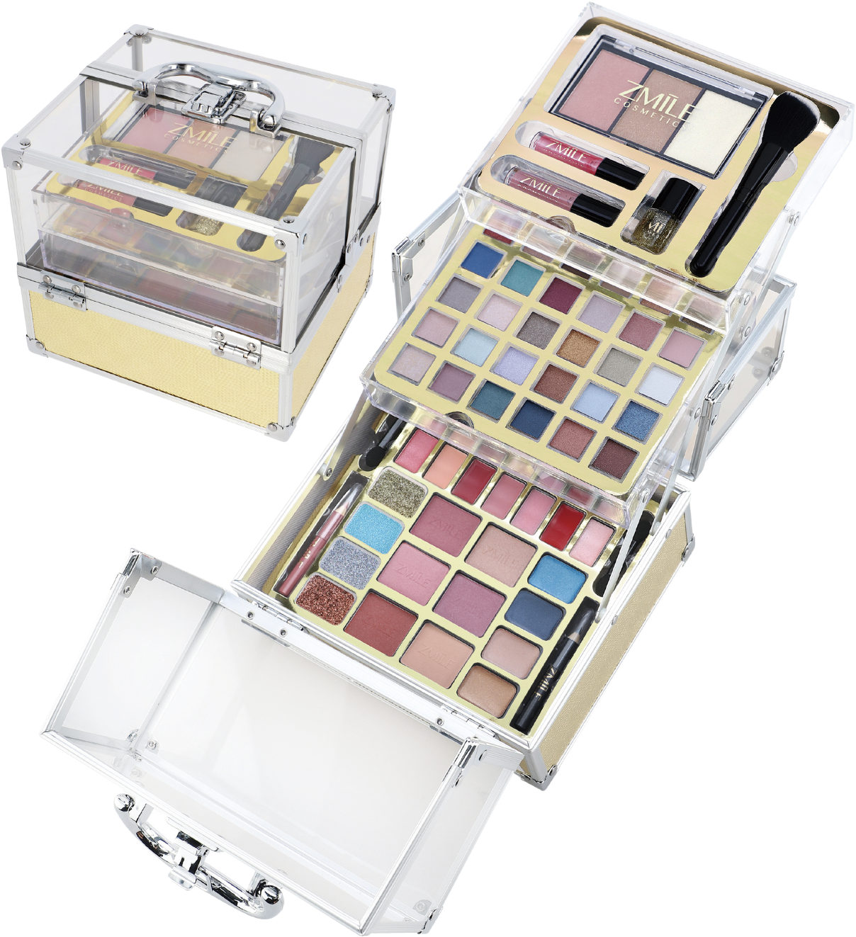 ZMILE COSMETICS Kosmetik-Koffer »Glam«, (64 tlg.), mit veganer Formulierung günstig online kaufen