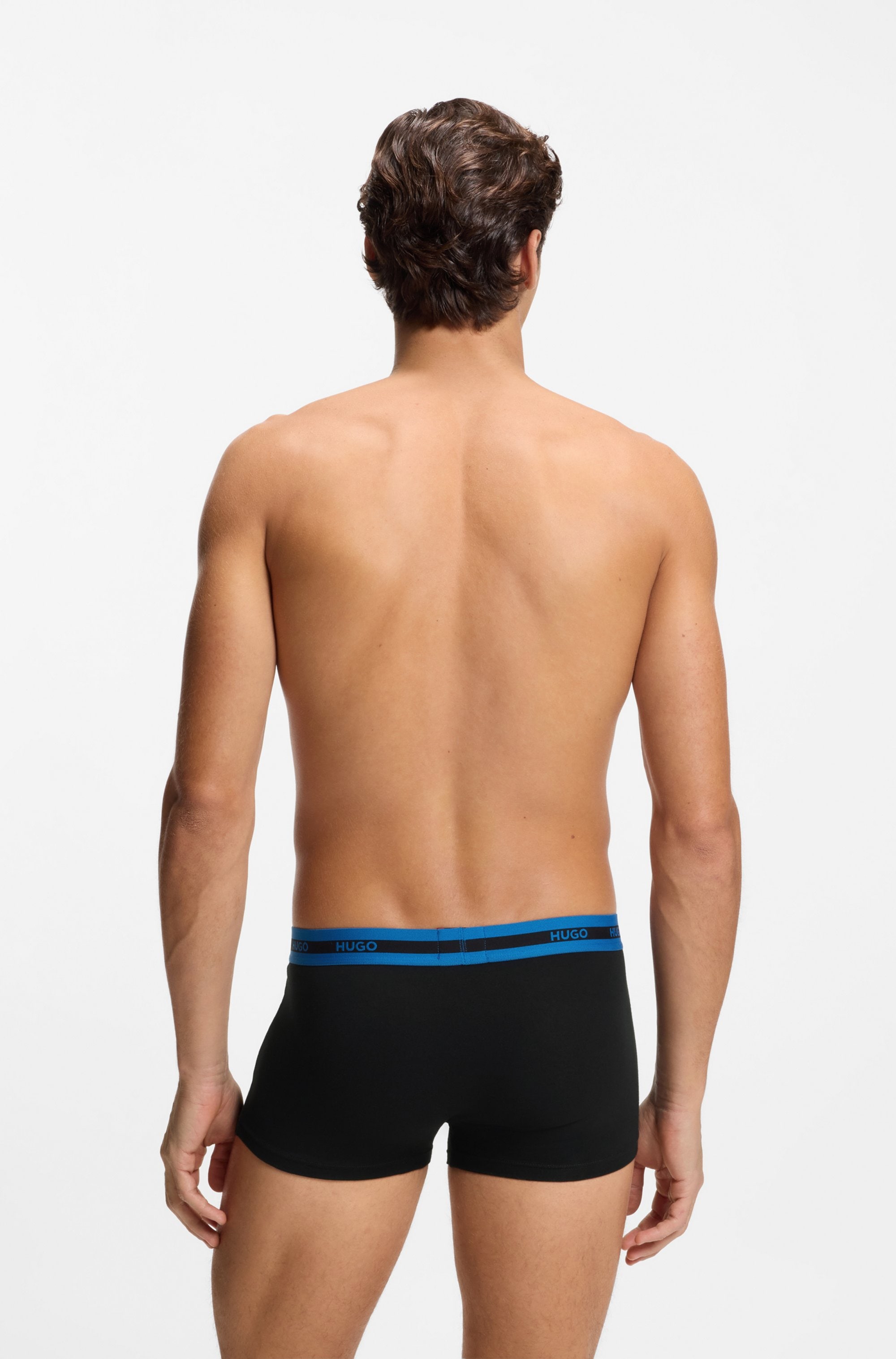 HUGO Underwear Trunk »TRIPLET« Packung, Im Dreierpack, 3 Stk. mit Logoschriftzug