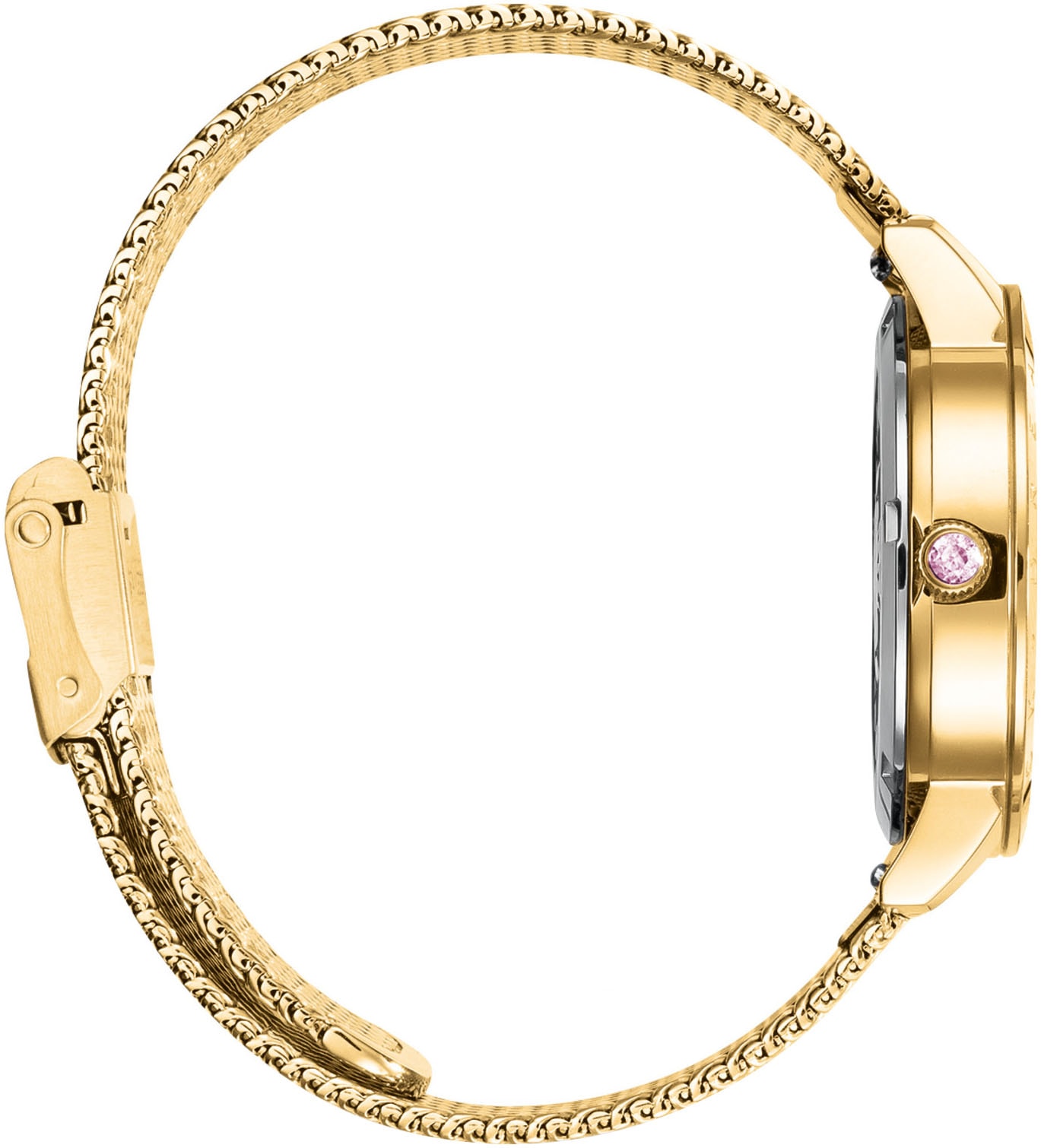 THOMAS SABO Quarzuhr »MAGIC GARDEN SPIRIT« Armbanduhr, Damen, Edelstahl, Zirkonia (synth.), Schmetterlinge