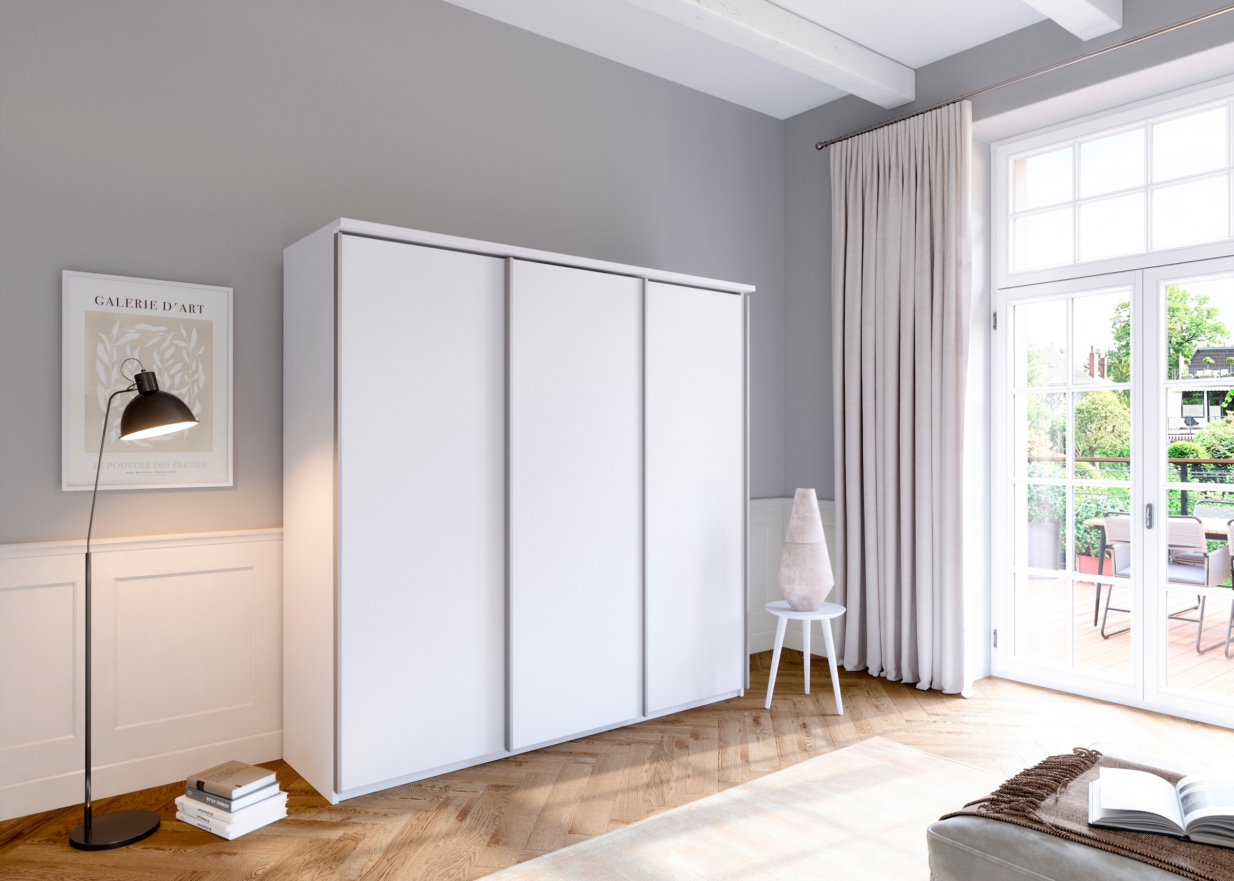 Schwebetürenschrank 