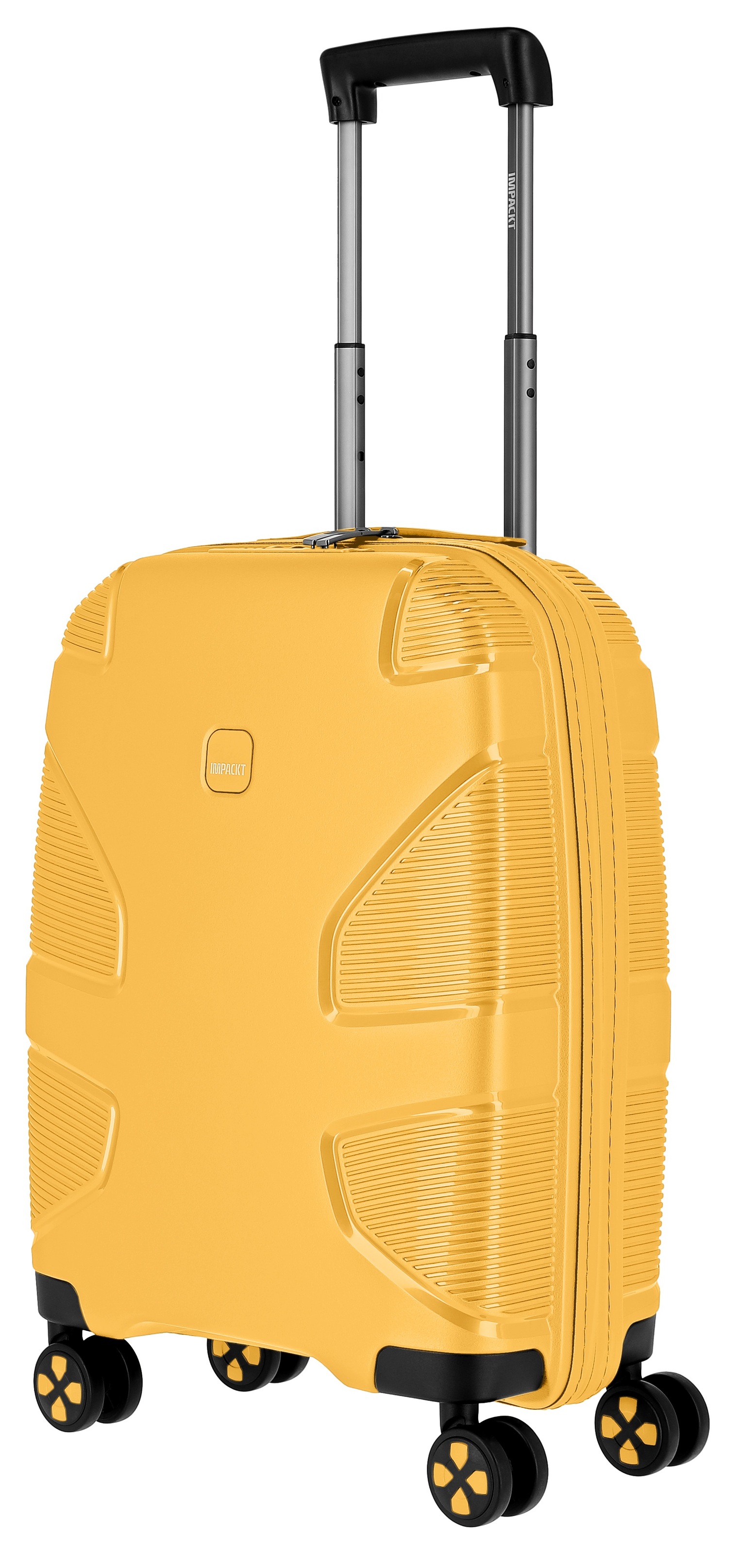 IMPACKT Hartschalen-Trolley »IP1, verschiedene Größen und Farben«, 4 Rollen, Hartschalen-Koffer vegan Koffer Reisegepäck USB-Port TSA Zahlenschloss