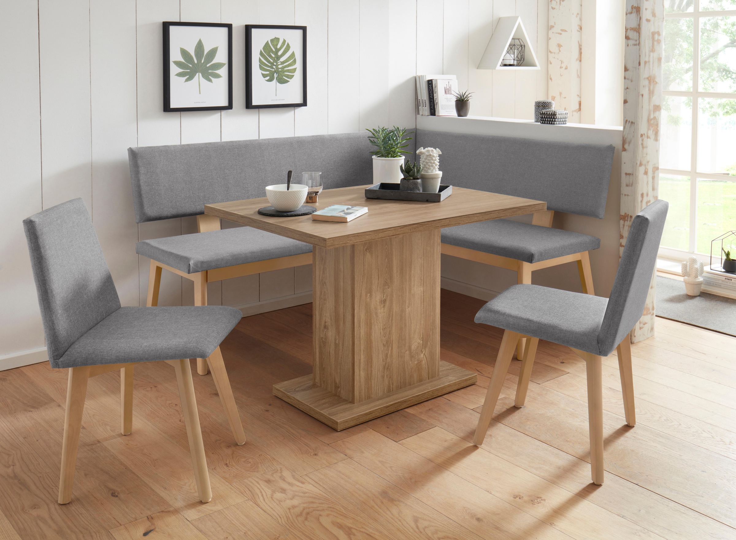 7. Bild von Home affaire Säulen-Esstisch »Zelle«, Breite 110 cm