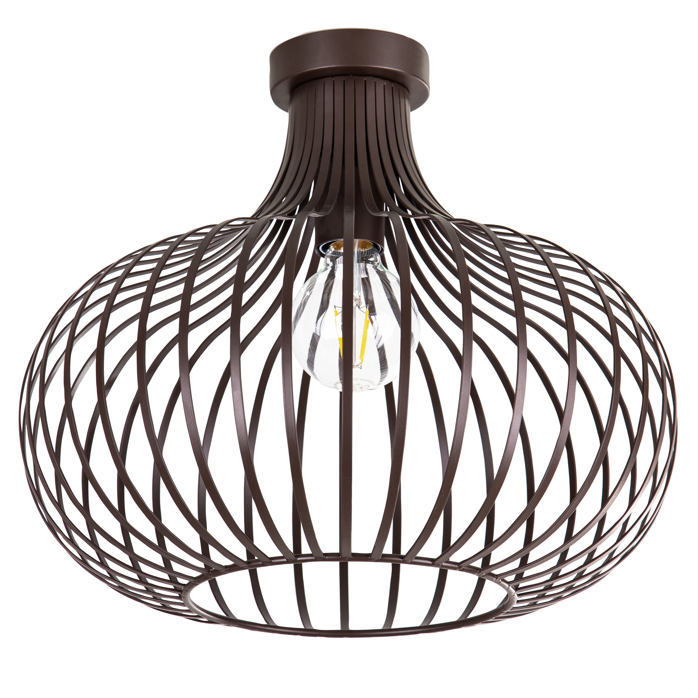 NOWA Deckenleuchte »MATEO«, Leuchtmittel E27 | ohne Leuchtmittel, Deckenlampe/rund/Wohnzimmer/Schlafzimmer/modern