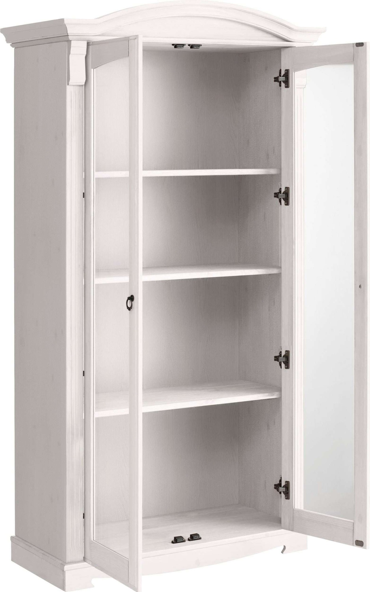 Home affaire Vitrine "Anna", (Gesamtmaße (B/T/H): ca. 97/46/188 cm), mit Gl günstig online kaufen