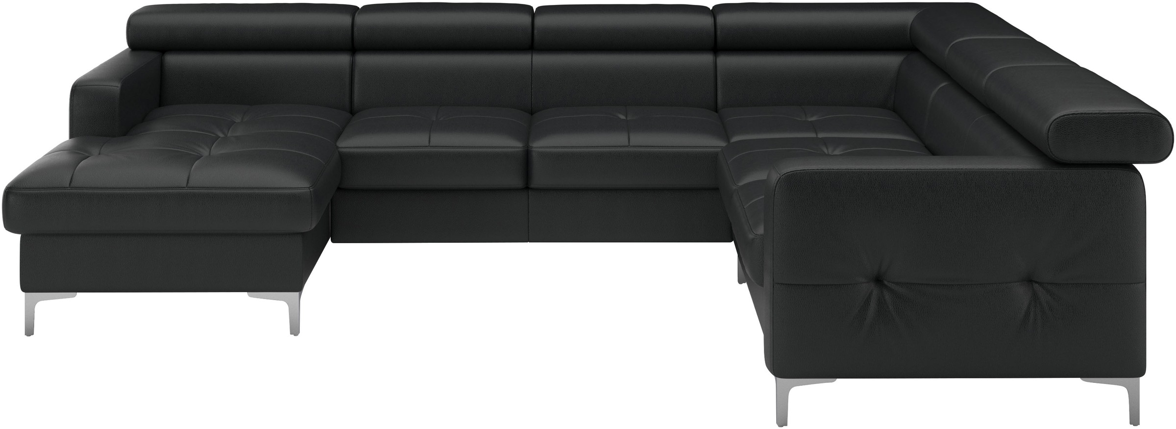 COTTA Wohnlandschaft »Sammy U-Form« mit Kopfteilverstellung, wahlweise mit günstig online kaufen