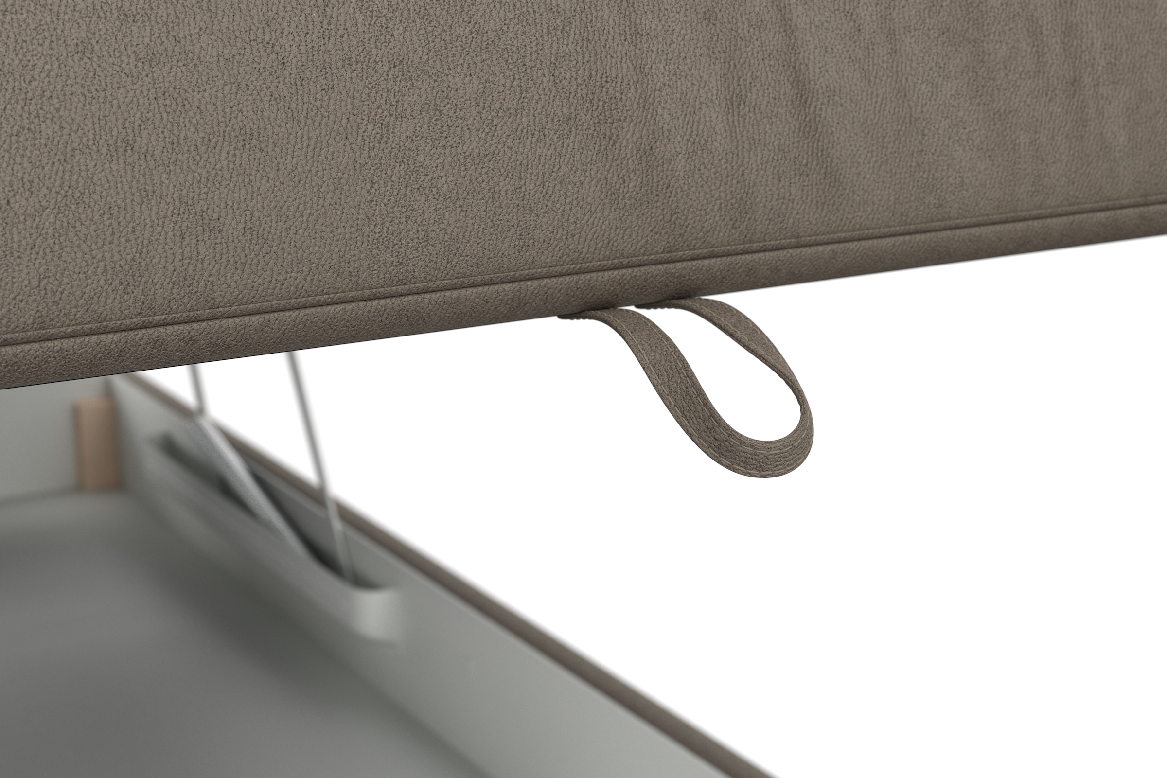 sit&more Ecksofa »Belluci L-Form«, inklusive Federkern, wahlweise mit Bettfunktion und Bettkasten