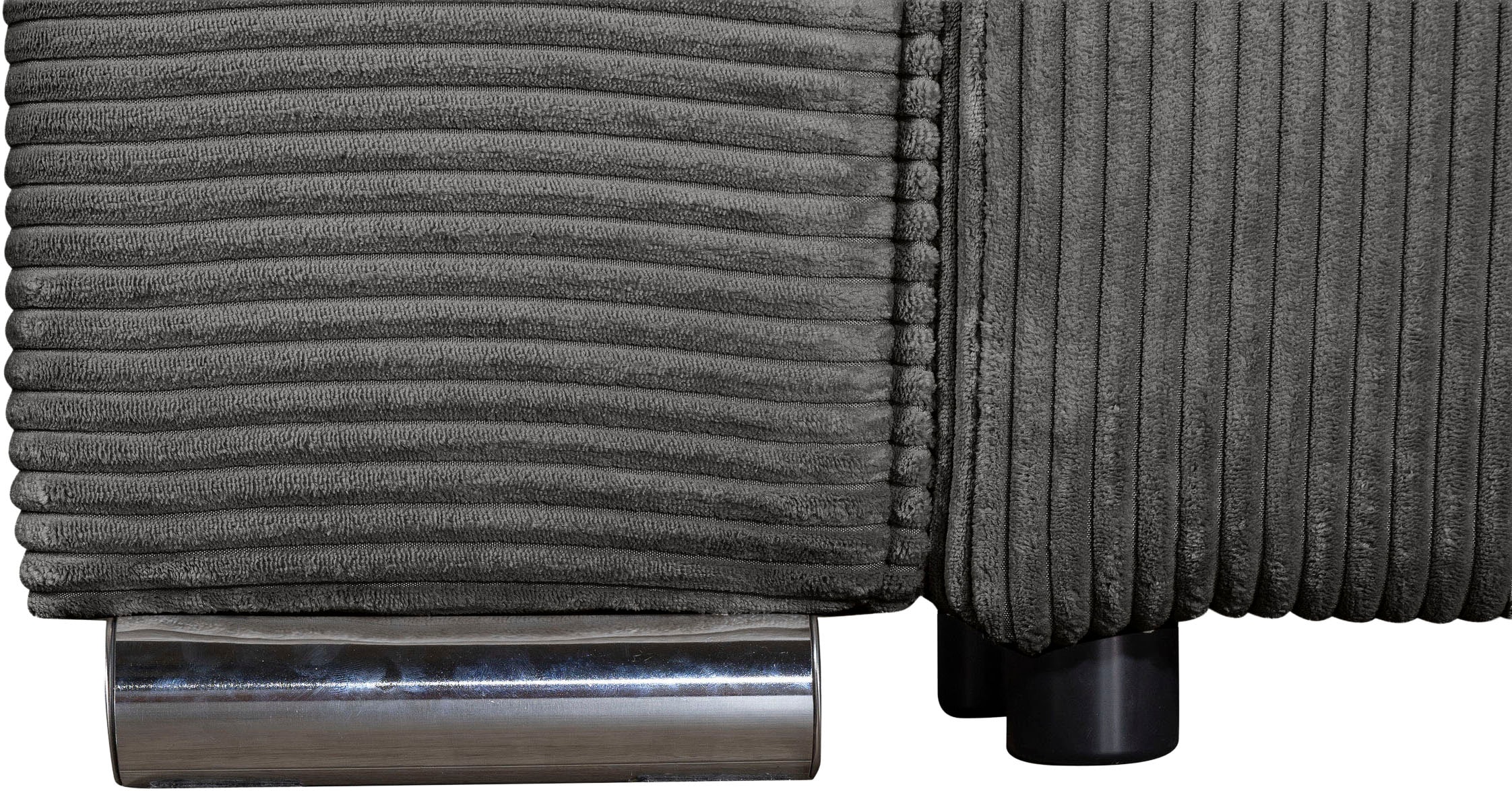 COLLECTION AB Ecksofa »Sara L-Form, B: 236 cm, Schlaffunktion, Bettkasten, optional Topper« Bonnellfederkern, Liegefl. 116x190 cm, Couch als Schlafsofa