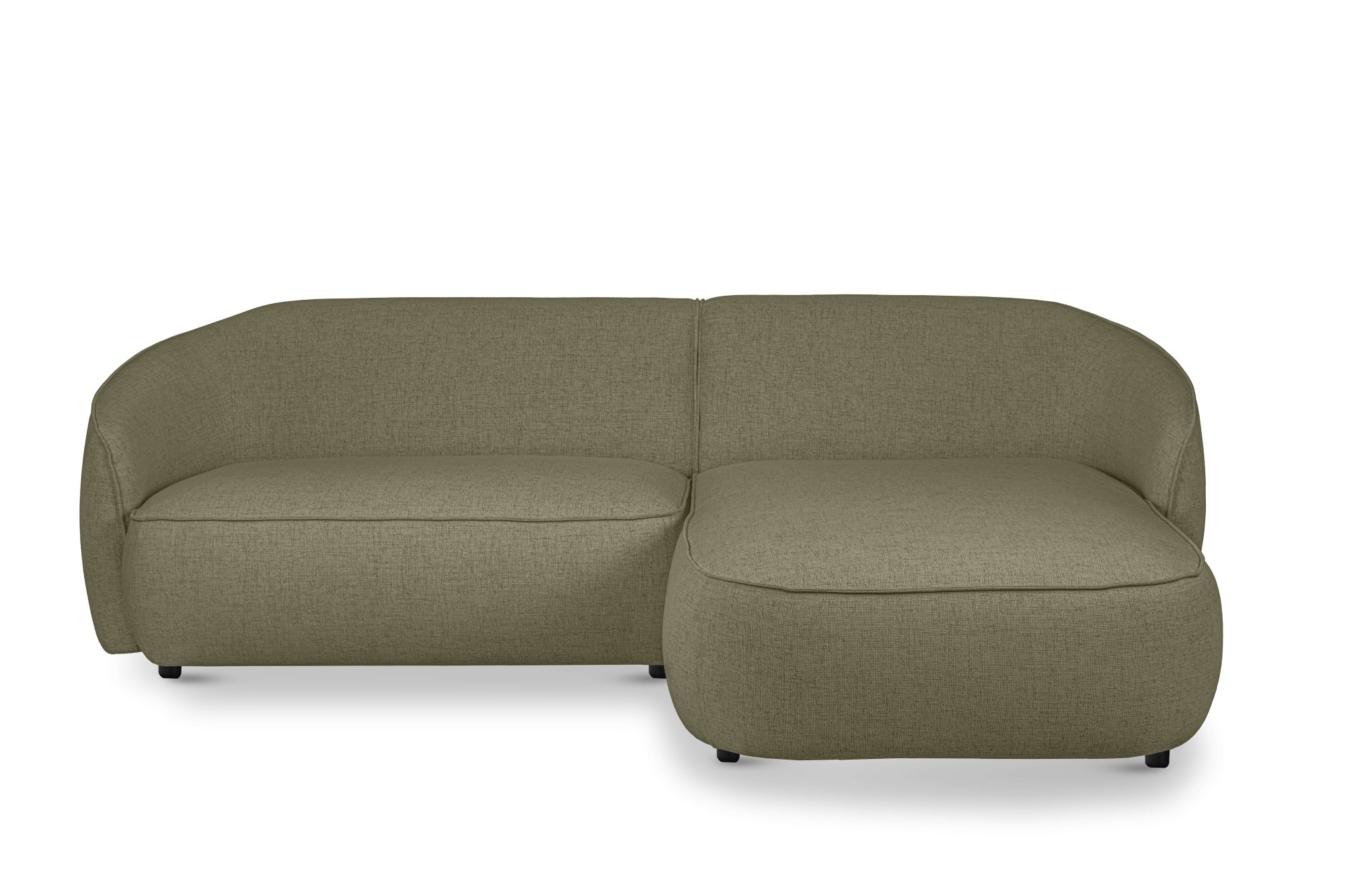 INOSIGN Ecksofa "Cosigo", Breite 246 cm, 2 Chenille-Stoffe zur Auswahl, mit günstig online kaufen