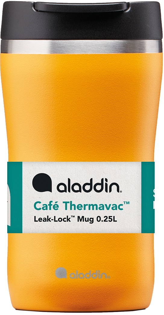 aladdin Coffee-to-go-Becher »Barista Café«, 2,5 Stunden heiß & 4,5 Stunden kalt, auslaufsicher, 250 ml