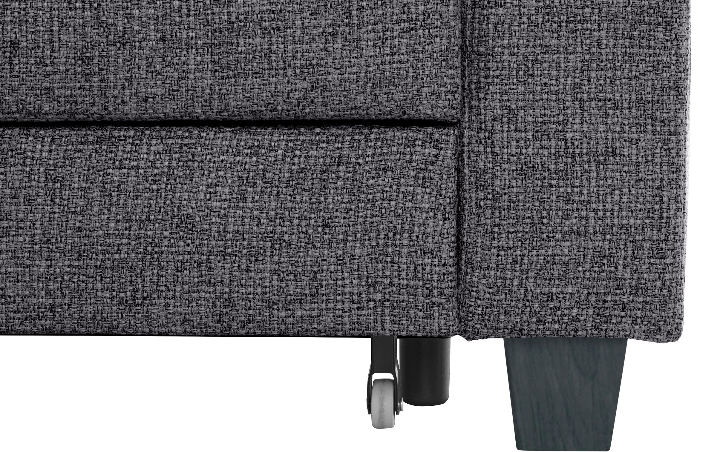 TRENDMANUFAKTUR Ecksofa »Chamber, zeitlos und modern, hoher Sitzkomfort, L-Form«, wahlweise mit Schlaffunktion