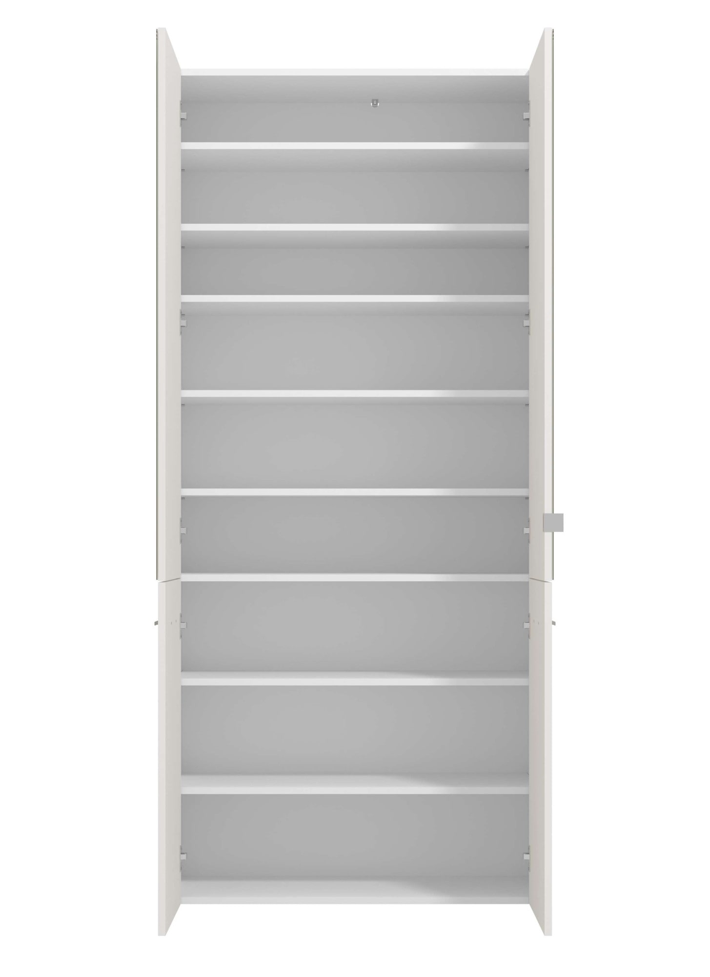 INOSIGN Schuhschrank »Menorca Schuhkommode, Lagerschrank, Schuhregal, Breite 90 cm«, mit vier Türen, in modernen und eleganten Farben, mit zwei Spiegeln