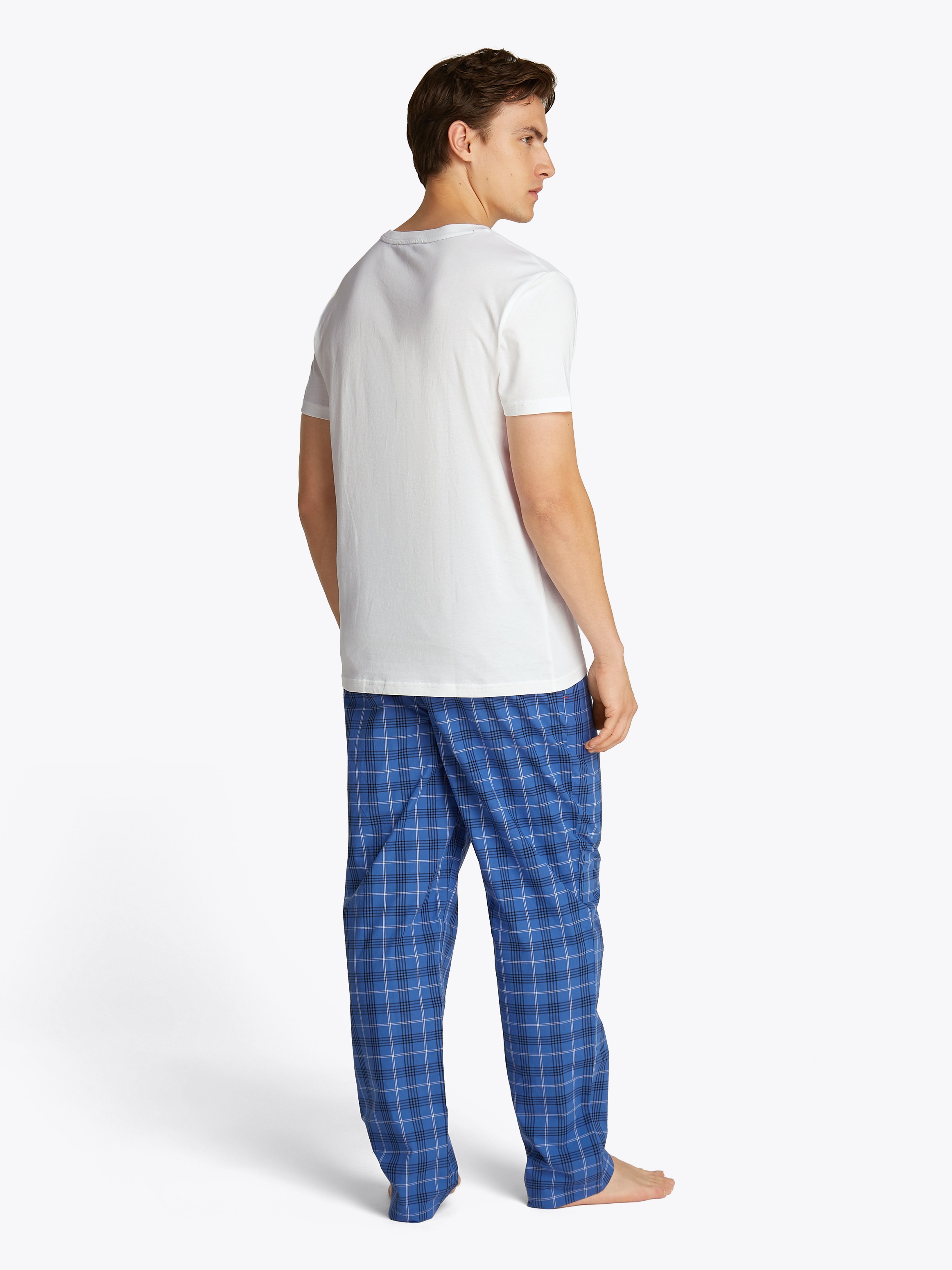 Tommy Hilfiger Underwear T-Shirt »SS T-SHIRT BLOCK LOGO« mit Farbeinsatz, mit Logoschriftzug