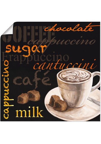 Artland Wandbild »Kaffee«, Kaffee Bilder, (1 St.), in vielen Größen & Produktarten -... kaufen