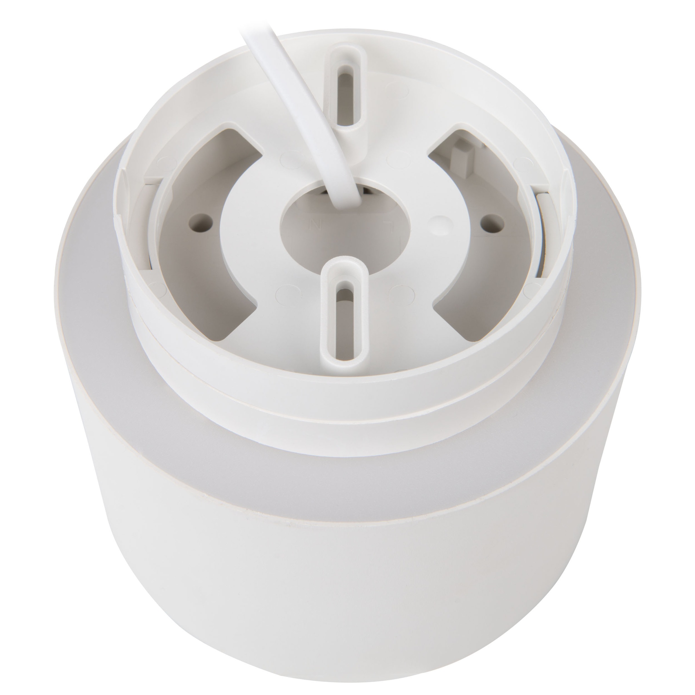 näve LED Deckenleuchte »Trimes« LED-Modul 1 Stk. warmweiß - kaltweiß rund, dimmbar, CCT per Schiebeschalter, Nachtlicht, Backlight, Memory