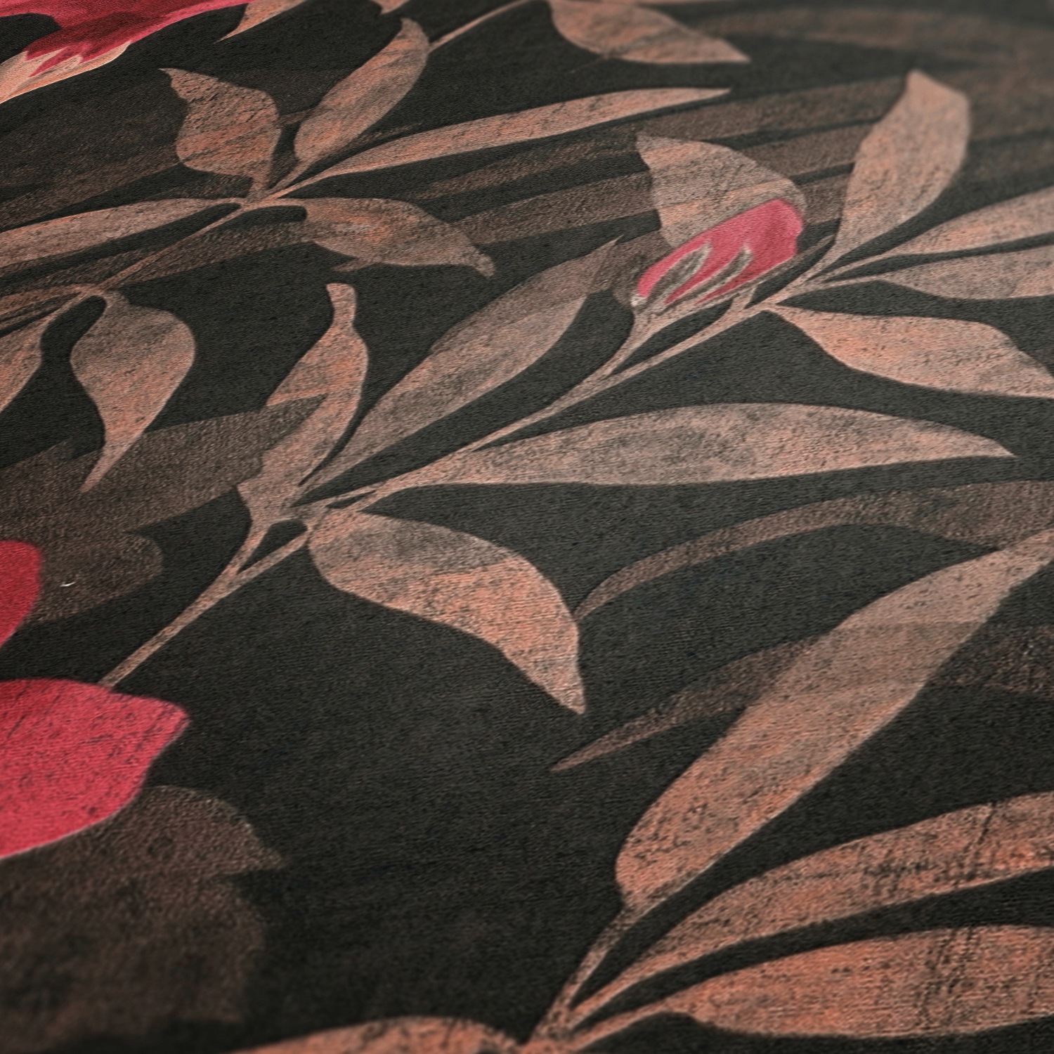 A.S. Création Vliestapete »Cuba« botanisch | geblümt | tropisch leicht strukturiert Dschungeltapete Tapete Blumen Tapeten Wohnzimmer Schlafzimmer Küche