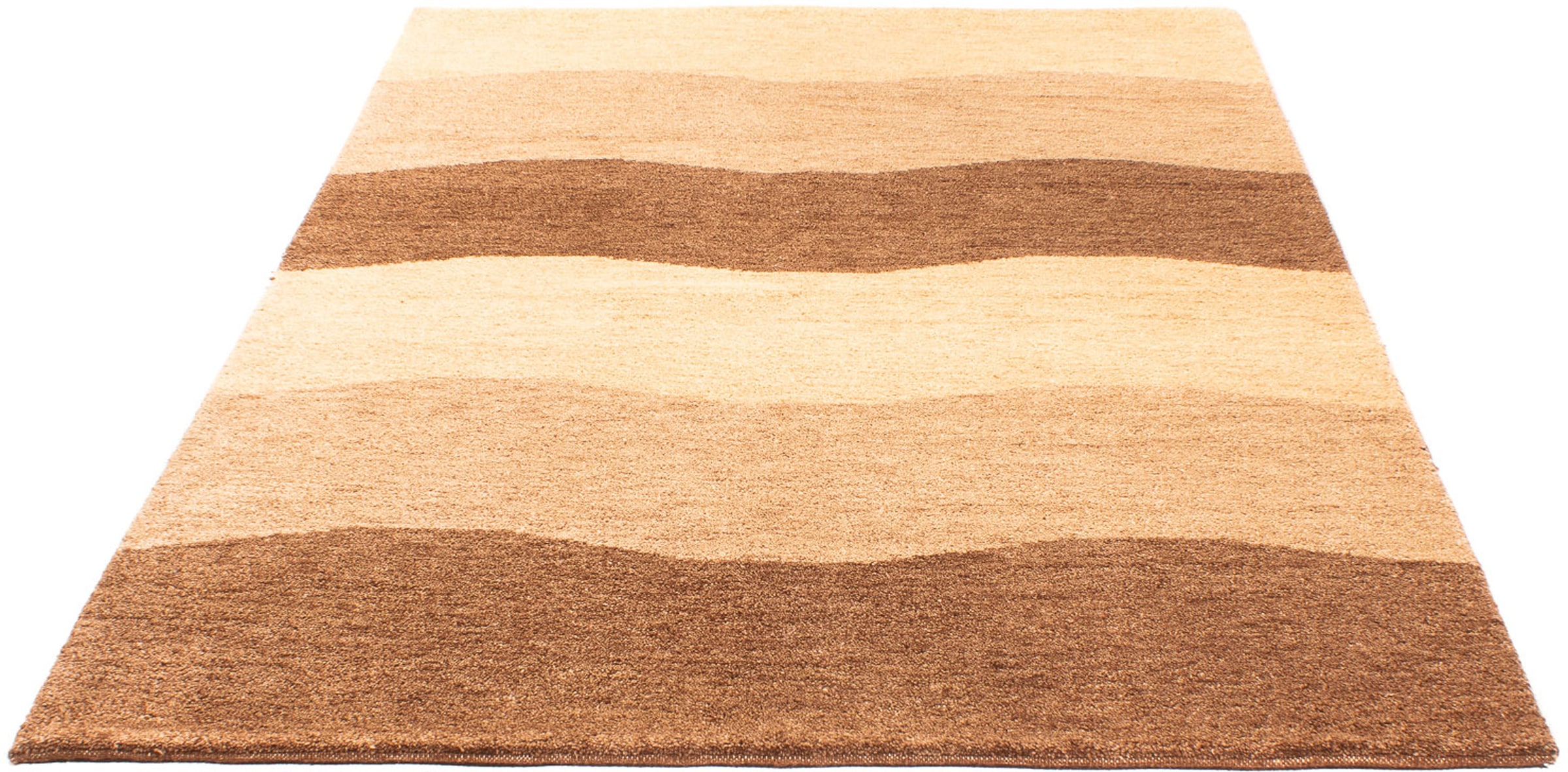 morgenland Wollteppich »Gabbeh - Indus - 201 x 141 cm - mehrfarbig«, rechte günstig online kaufen