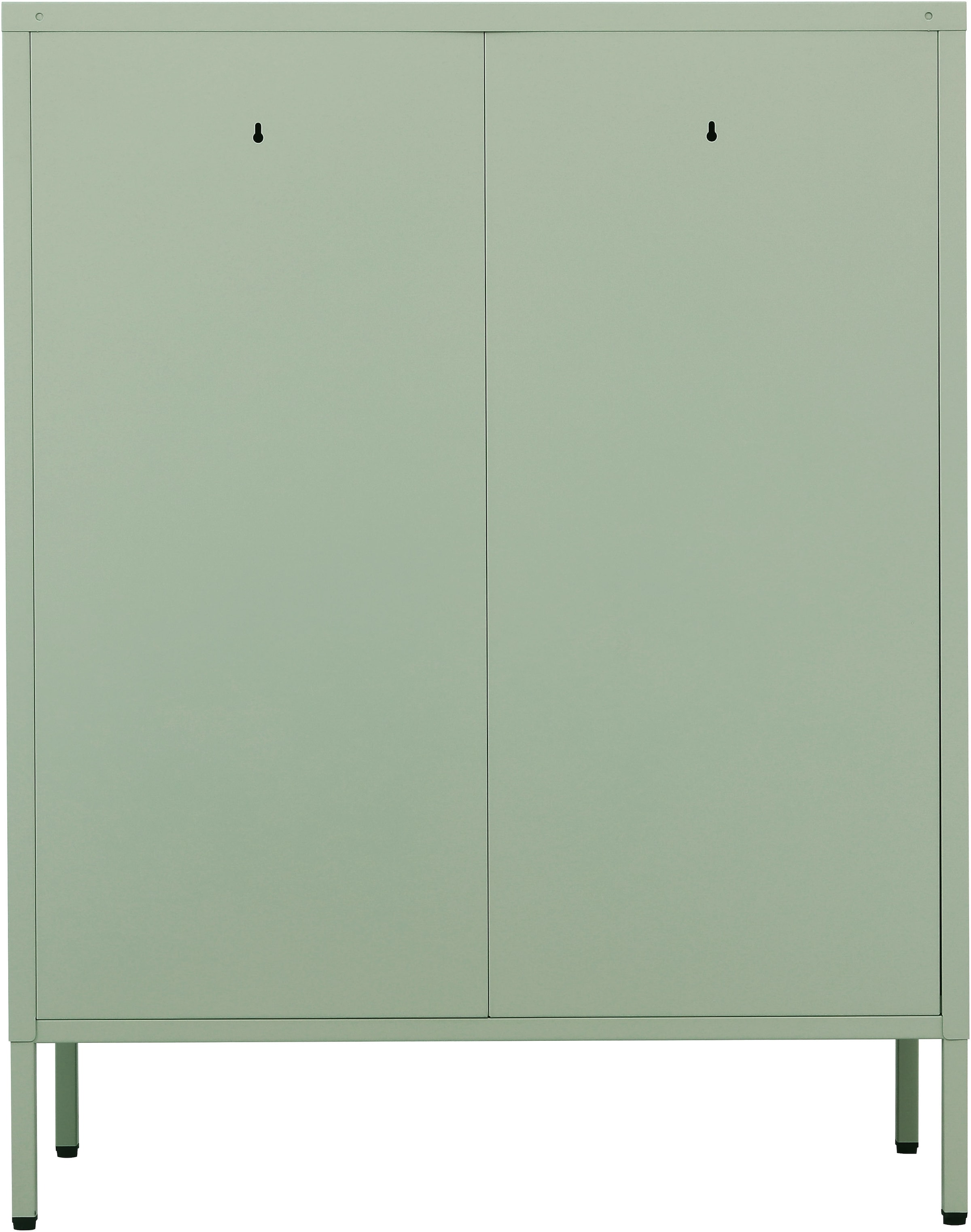 OTTO home Wäscheschrank »Siena Metallschrank Stahlschrank Mehrzweckschrank Beistellschrank« Breite 80cm , idealer Wäscheschrank im Loft Design,  Bestseller Stahlschrank Kommode mit 2 Türen