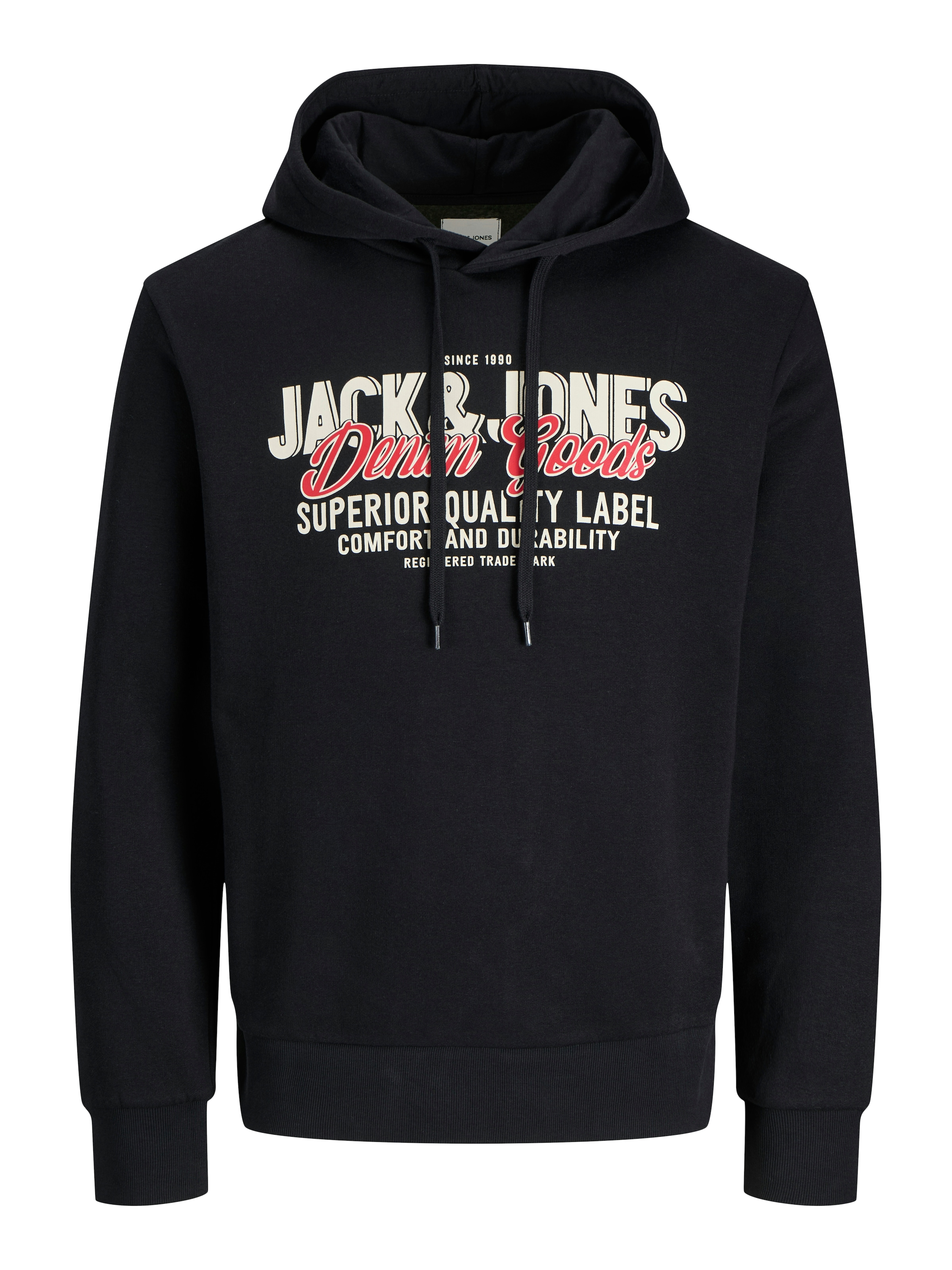 Jack & Jones Kapuzensweatshirt »JJELOGO SWEAT HOOD 2 COL 25/26 NOOS«
