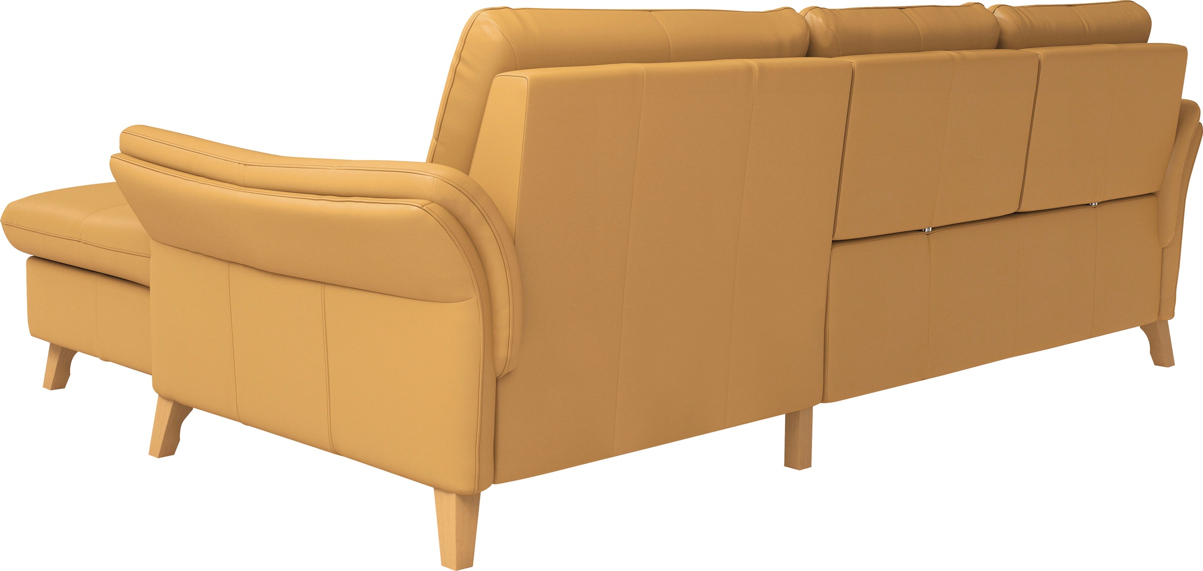 sit&more Ecksofa »Göteborg«, Sitztiefenverstellung und Federkern, wahlweise mit Bettfunktion