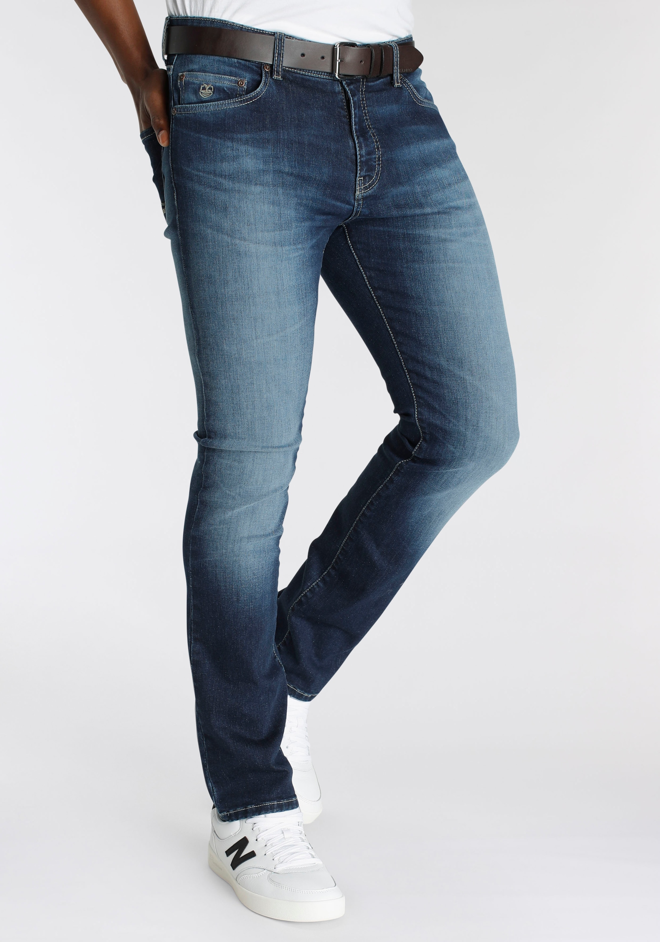 NEUE MARKE! Stretch-Jeans schöner Innenverarbeitung Online-Shop kaufen mit - DELMAO »\