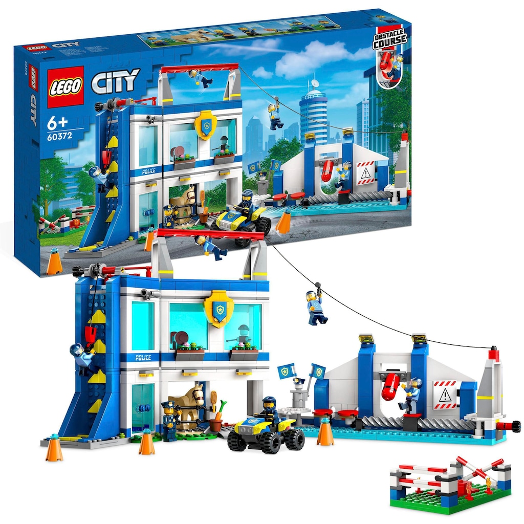 LEGO® Konstruktionsspielsteine »Polizeischule (60372), LEGO® City«, (823 St.)