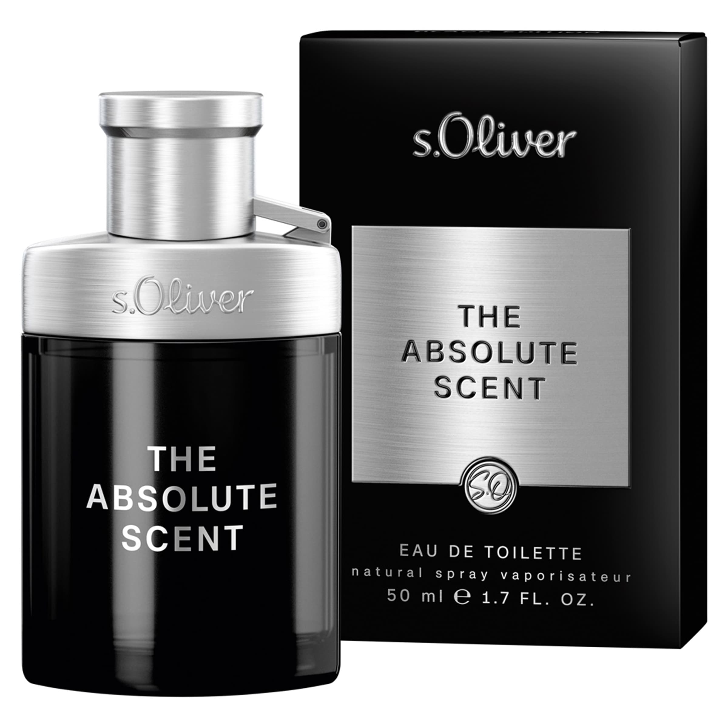 s.Oliver Eau de Toilette »THE ABSOLUTE SCENT« EdT 50 ml Nat. Spray Black