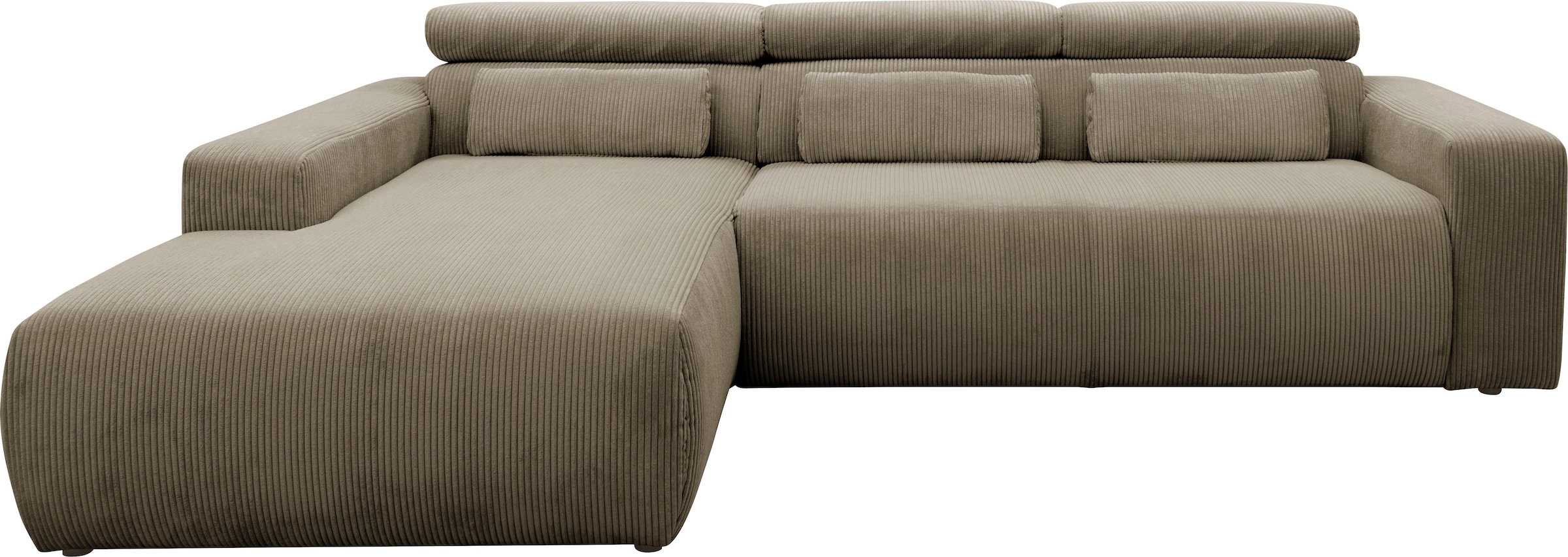 DOMO collection Ecksofa "Brandon große Ausführung B/T/H: 289/177/80 cm, auc günstig online kaufen