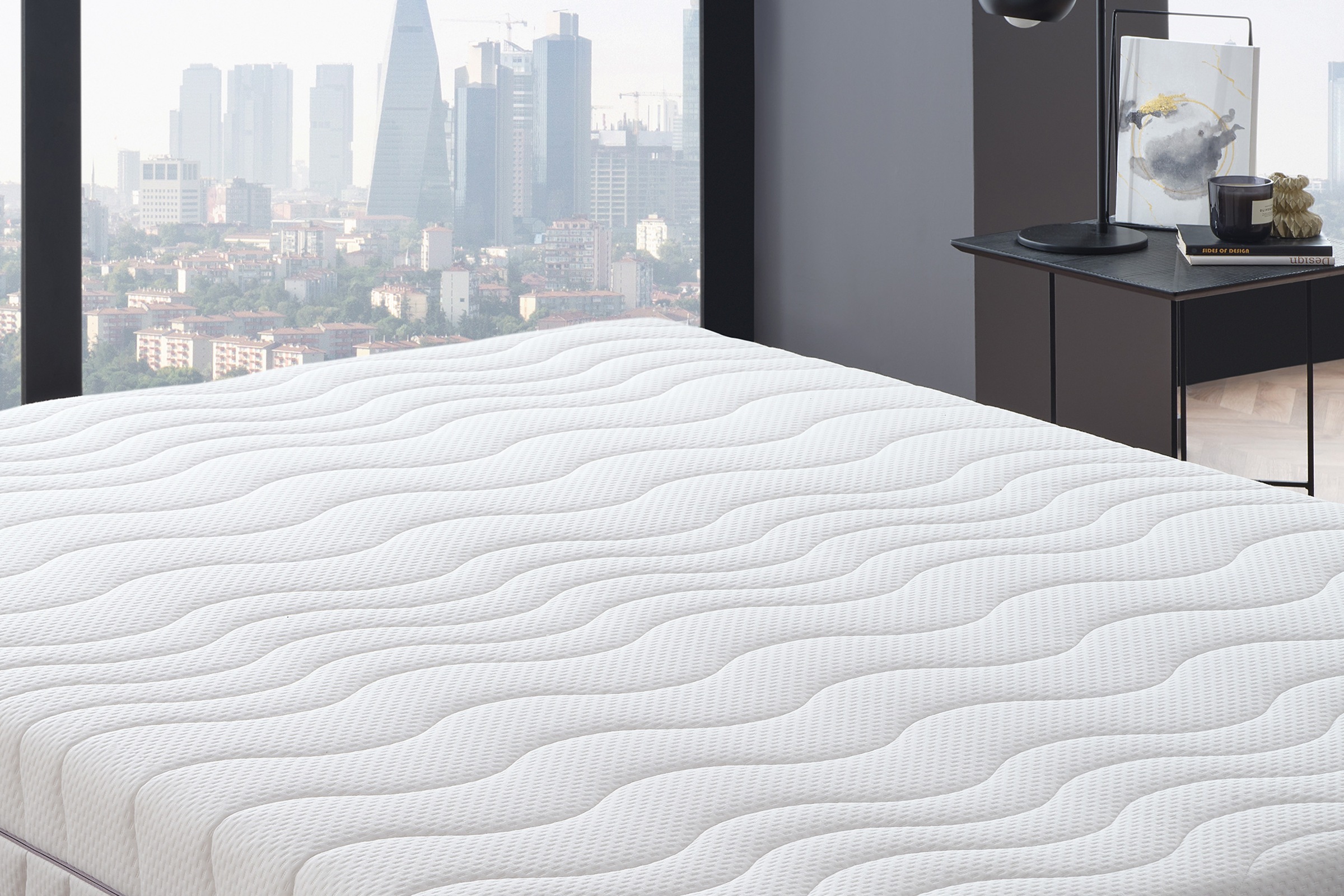 Yatas Bedding Taschenfederkernmatratze »Royal Duo 7, Matratze 90x200, 140x200 cm & weitere Größen«, 22 cm hoch, Raumgewicht: 28 kg/m³, 403 Federn, (1 St.), H2 / H3, Wendematratze, ergonomisch, atmungsaktiv
