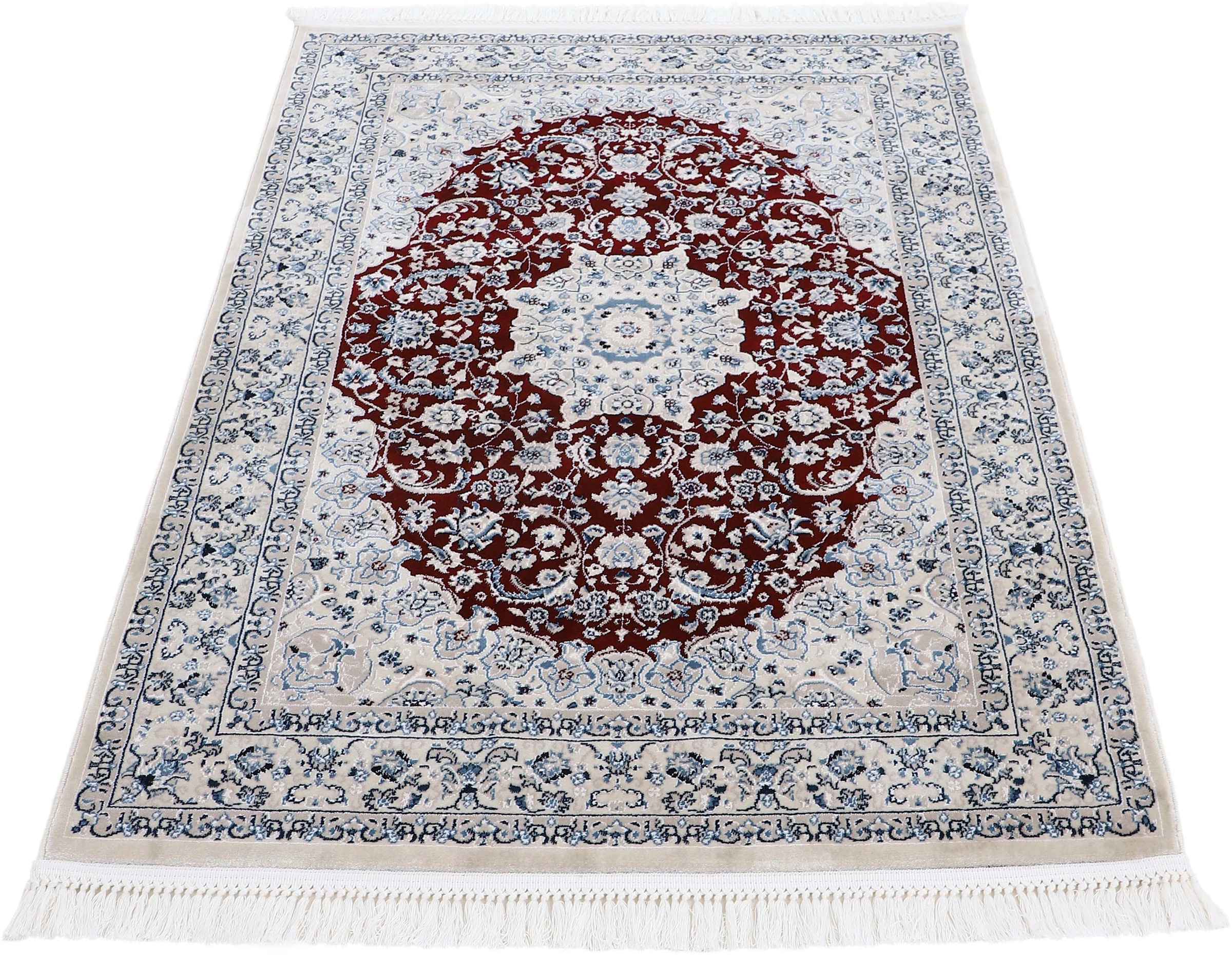 carpetfine Teppich »Nain Diane«, rechteckig, 8 mm Höhe, Kurzflorteppich, Orient Look
