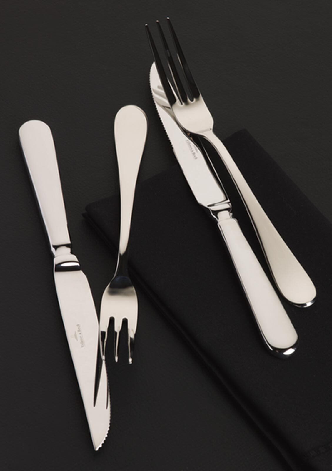 Villeroy & Boch Besteck-Set »Steakbesteck Oscar 12er Set silber« günstig online kaufen