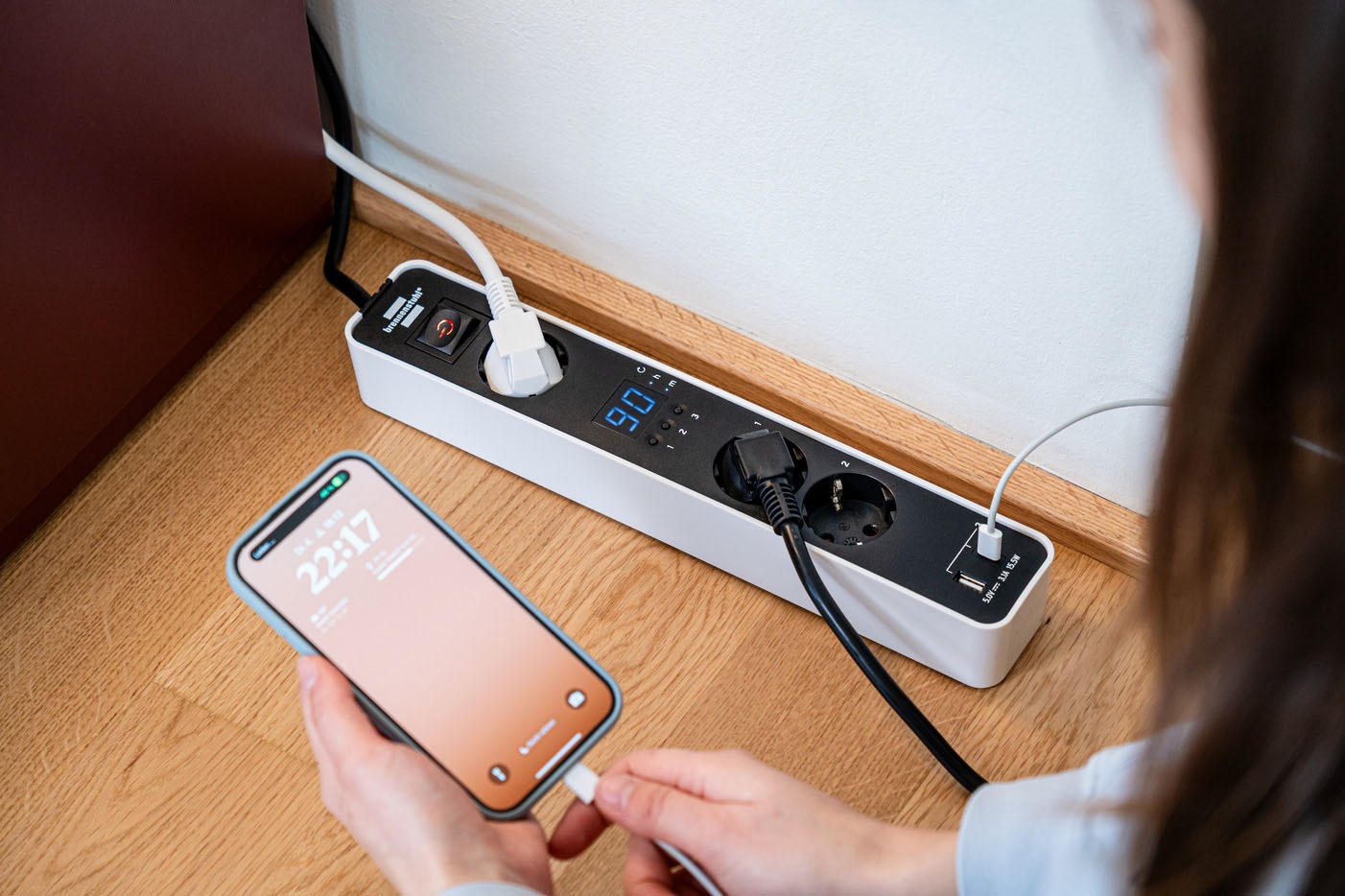 Brennenstuhl Steckdose »H05VV-F3G1,5, 1,5 m«