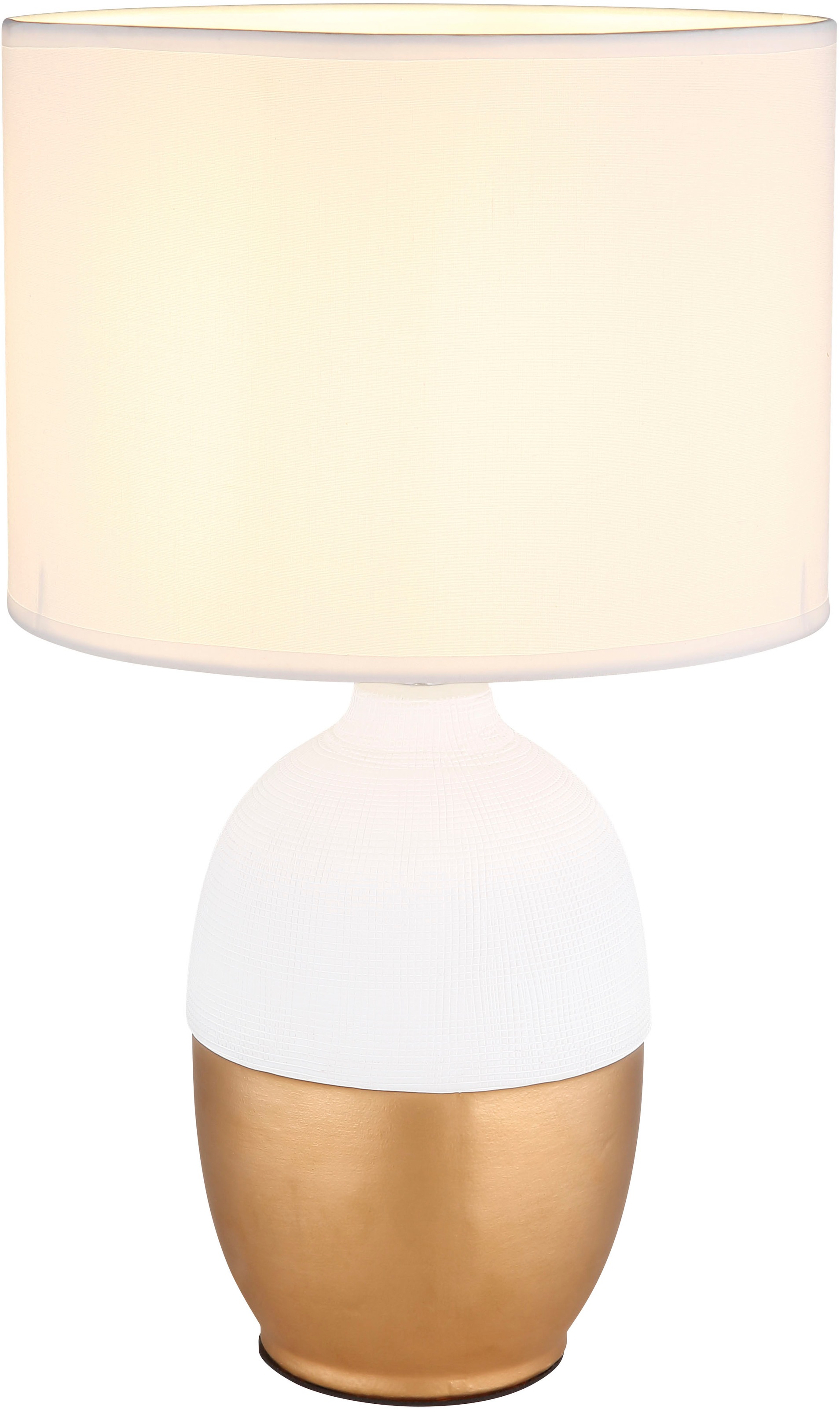 GLOBO LIGHTING Tischleuchte »VALENTINO« E14 1 Stk. Tischlampe Nachttischlam günstig online kaufen