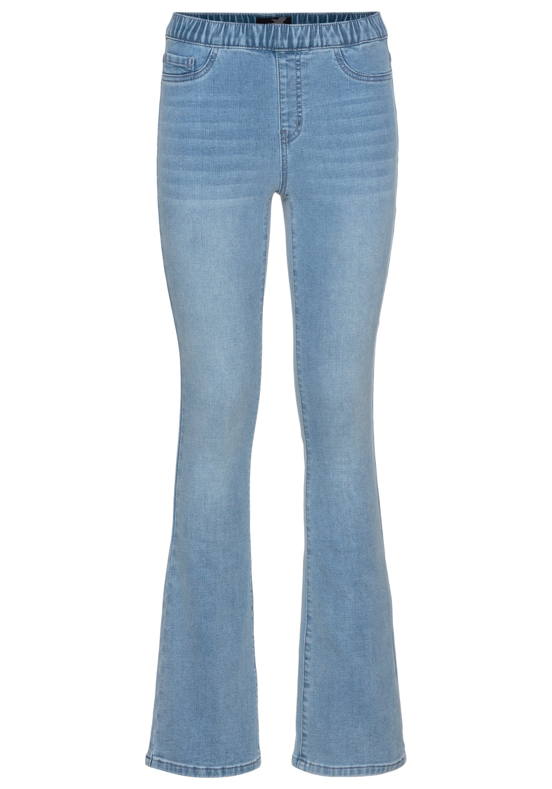 Arizona Jeansjeggings »Bootcut mit leichtem Thermo Effekt«, High Waist
