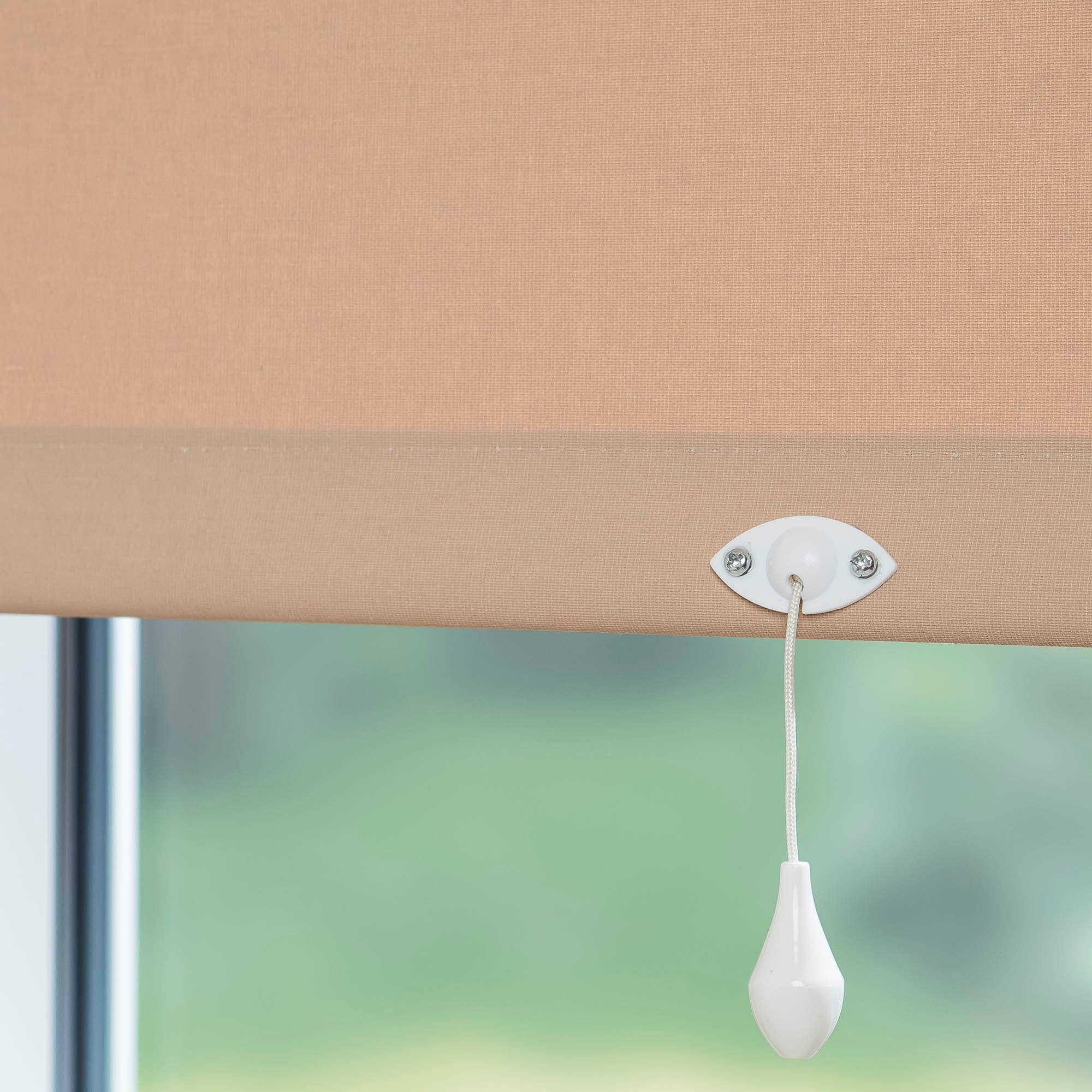 Liedeco Springrollo »Uni«, Lichtschutz, mit Bohren, freihängend, Rollowelle 36 mm, starke Feder