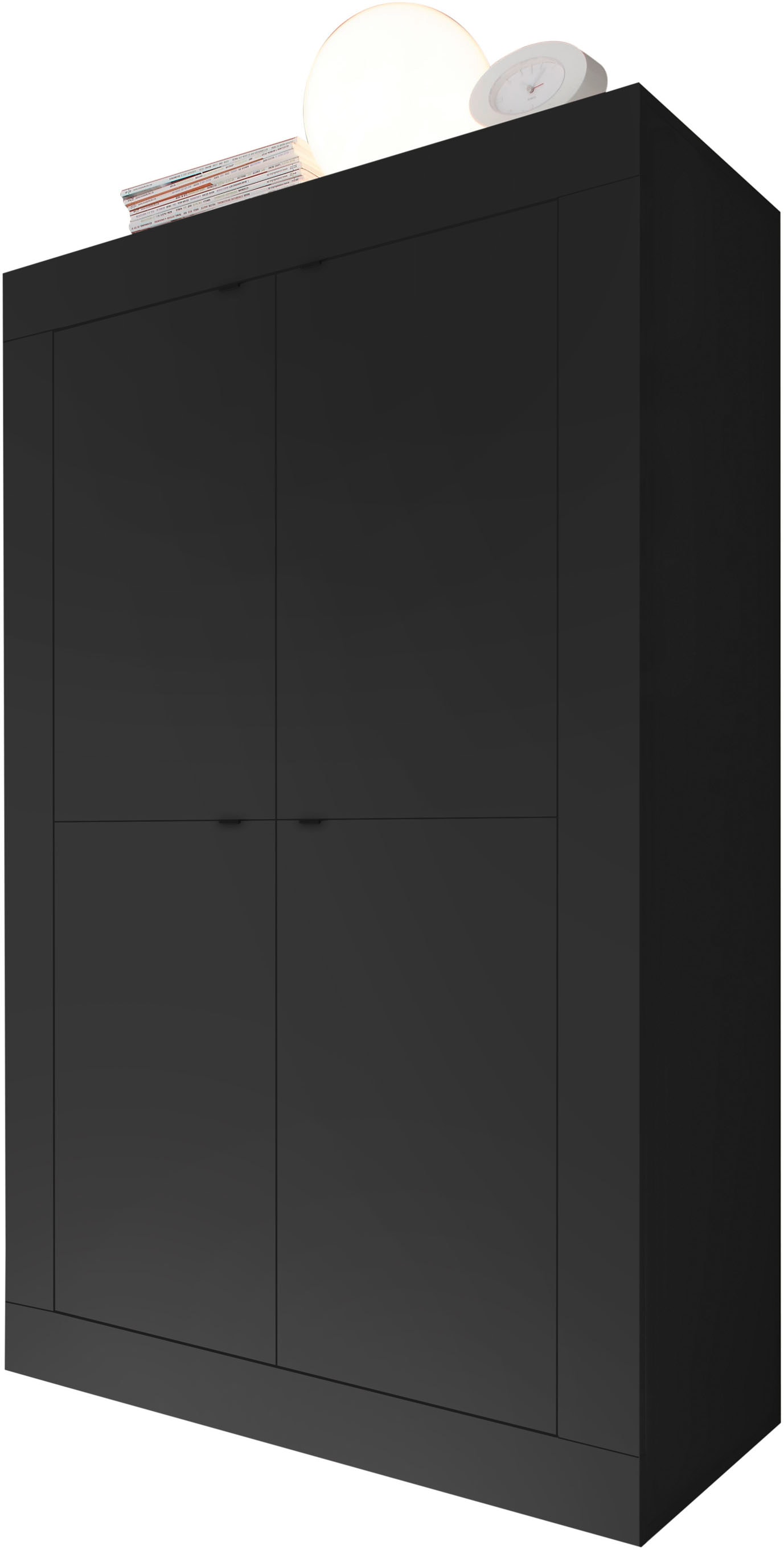 INOSIGN Highboard »Basic Höhe 162 cm, Breite 102 cm, Kommode 4 Türen, Hochkommode«, Metallgriff, moderne Rahmenoptik, viel Stauraum, Farbauswahl