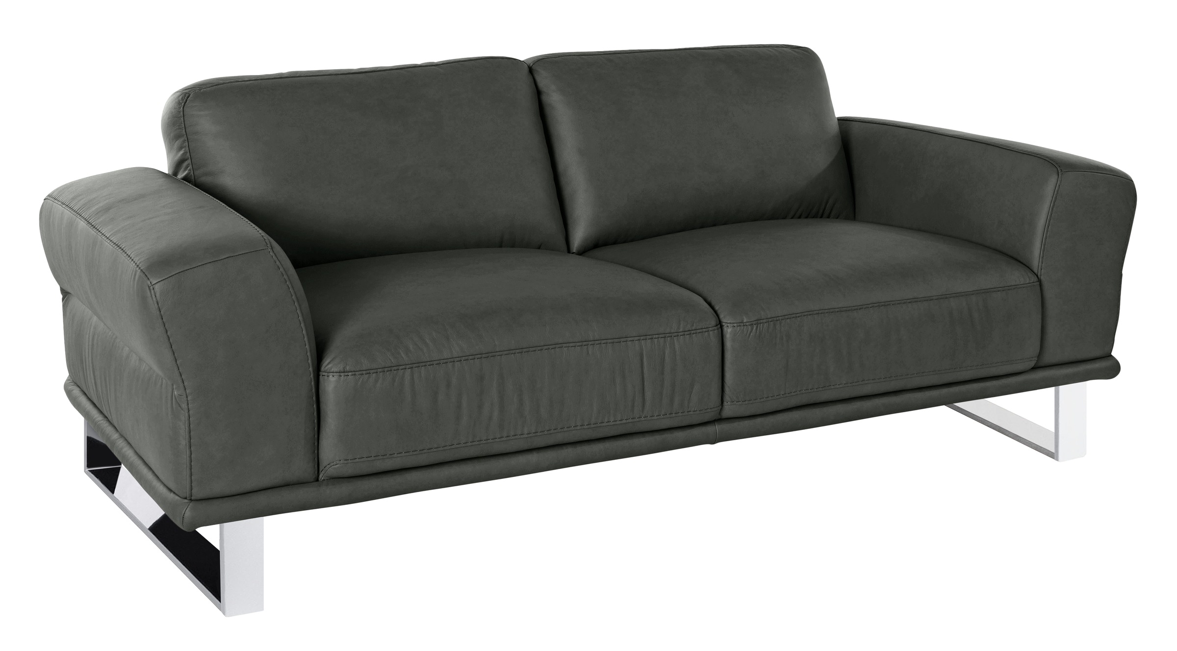 W.SCHILLIG 2,5-Sitzer »montanaa«, mit Metallkufen in Chrom glänzend, Breite 212 cm