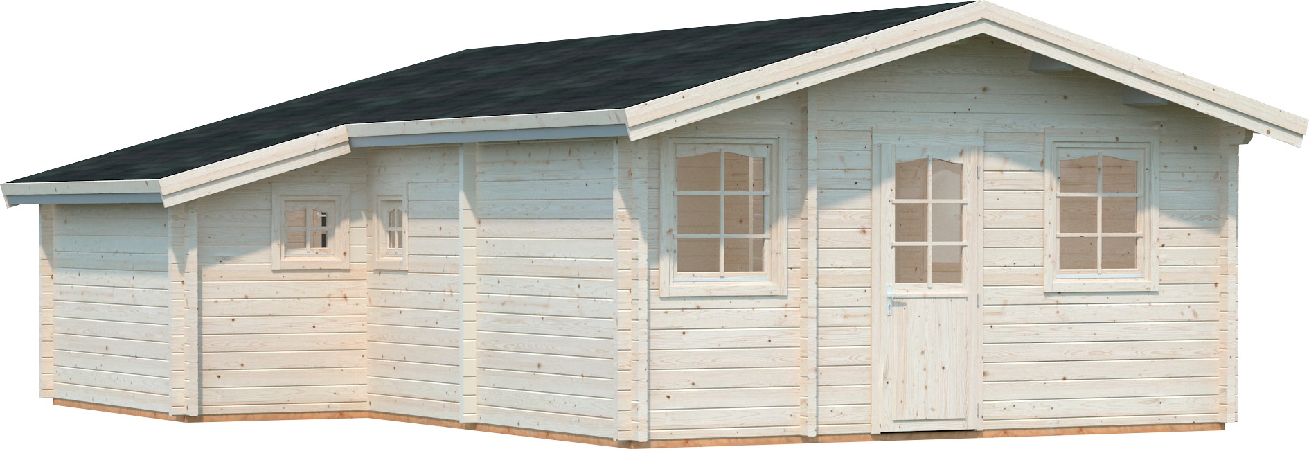 Palmako Gartenhaus »Ferienhaus E_mily«, inklusive Fußboden
