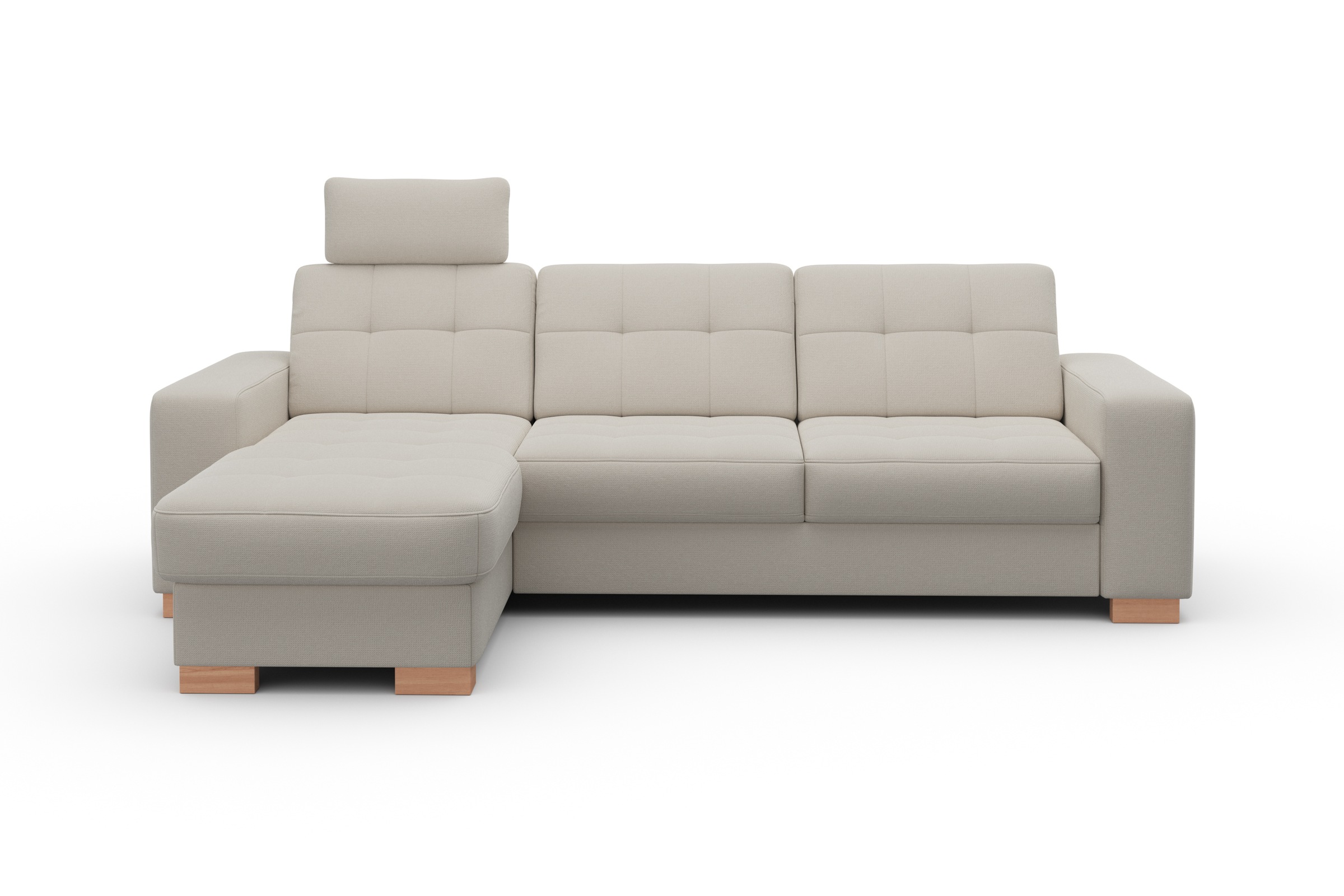 sit&more Ecksofa »Quincy L-Form«, wahlweise mit Bettfunktion und Bettkasten günstig online kaufen